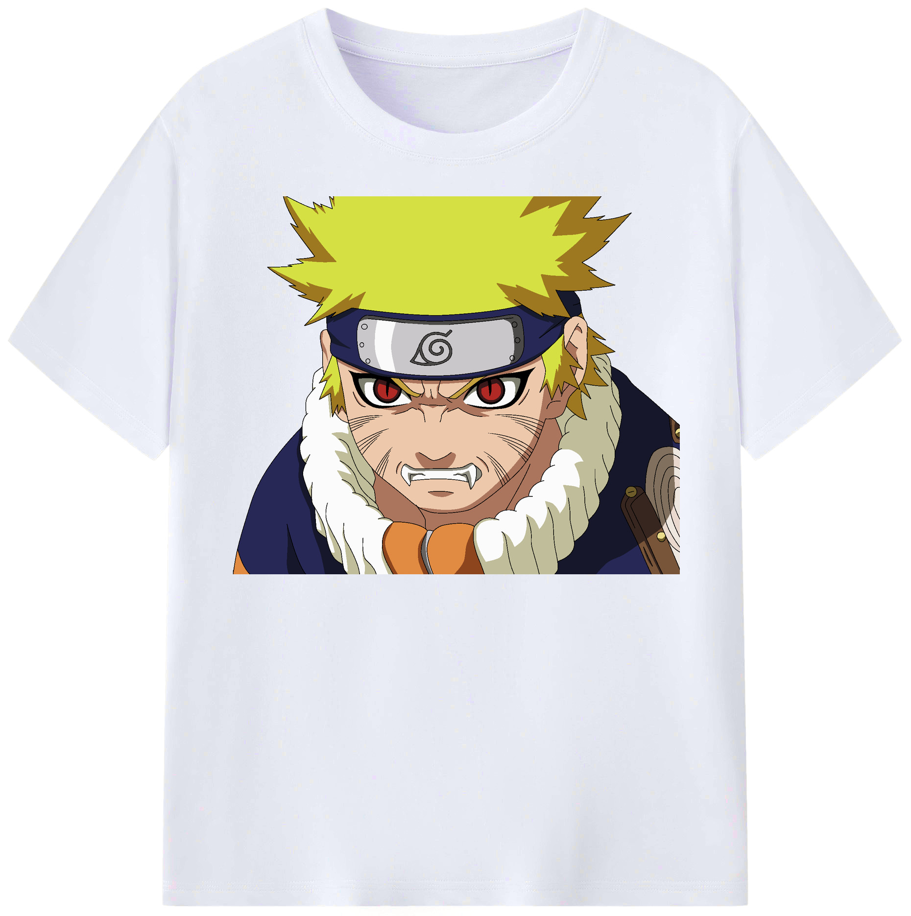 （画像用） NARUTO -ナルト- うずまき ナルト Uzumaki Naruto レディースカジュアルプリントTシャツ（綿100％）