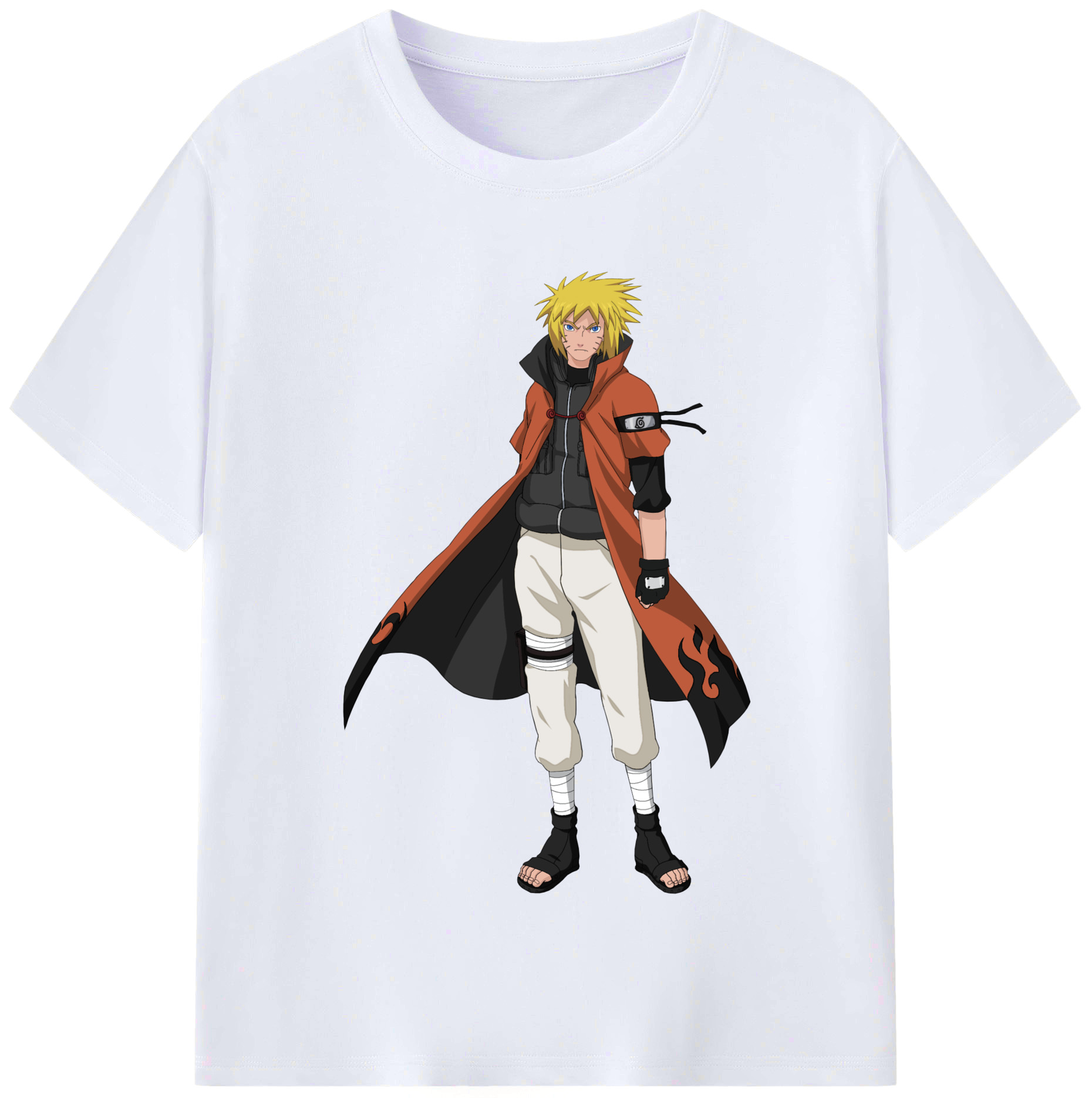 （画像用） NARUTO -ナルト- うずまき ナルト Uzumaki Naruto レディースカジュアルプリントTシャツ（綿100％）
