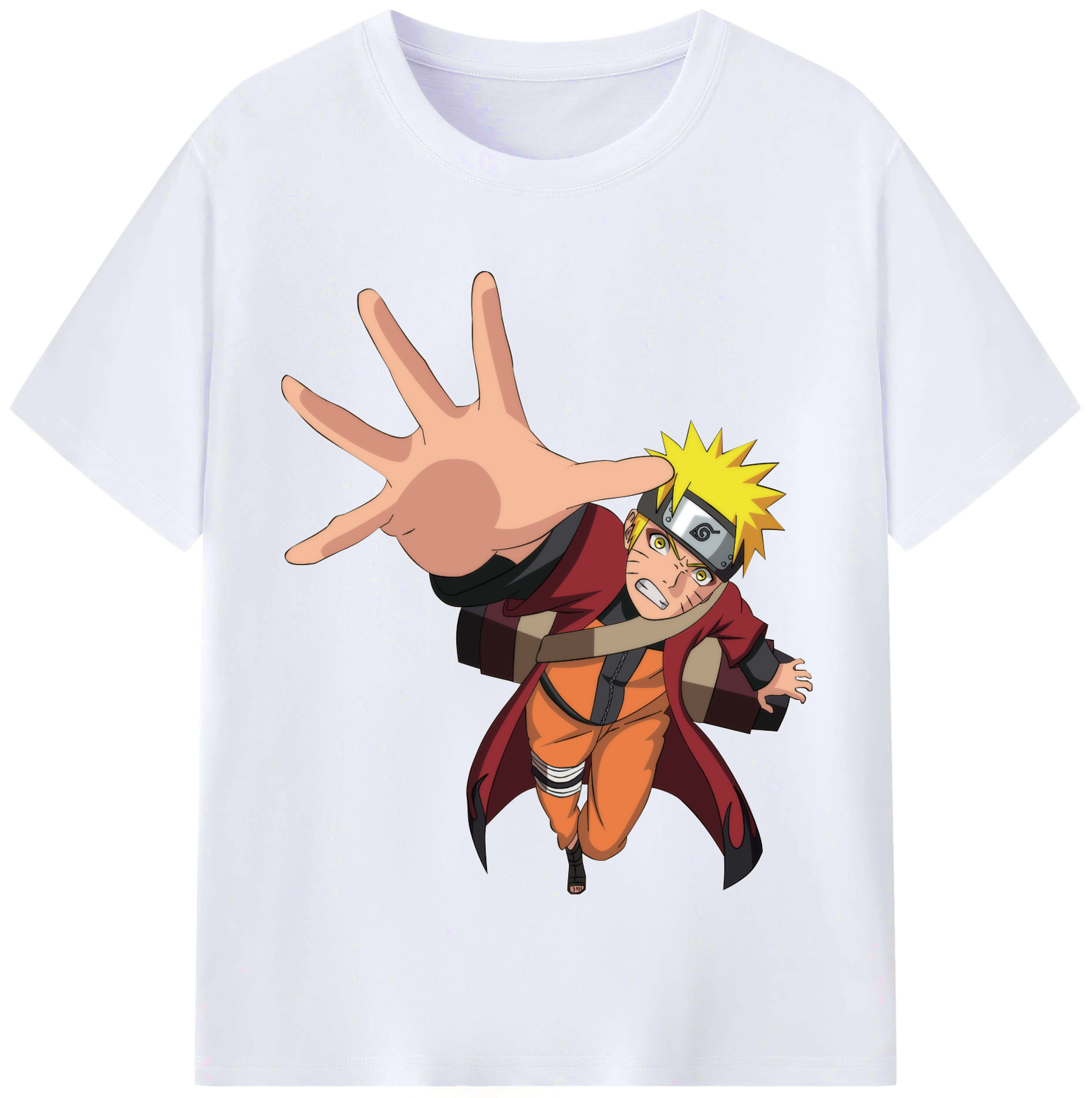 （画像用） NARUTO -ナルト- うずまき ナルト Uzumaki Naruto レディースカジュアルプリントTシャツ（綿100％）