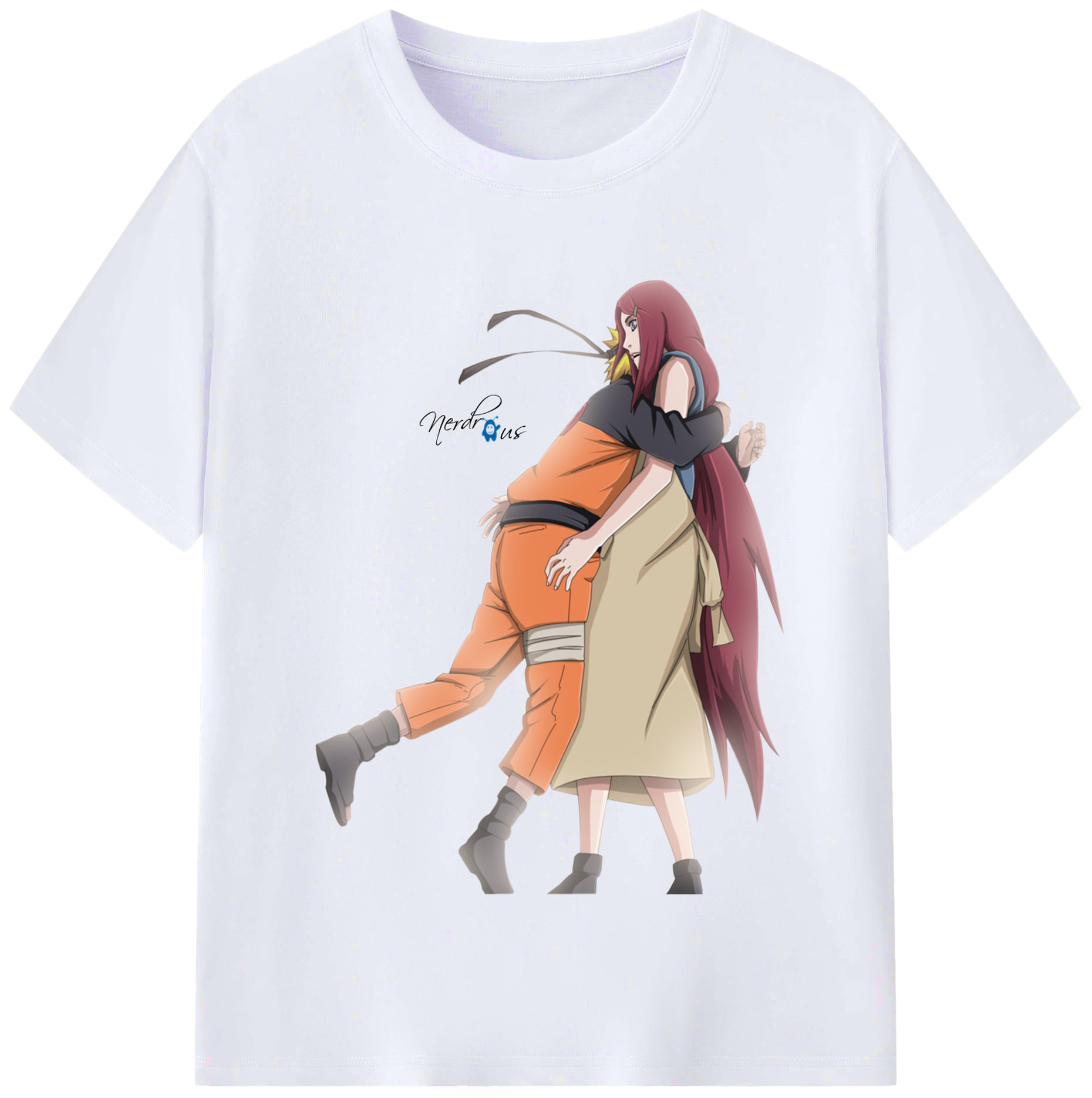 （画像用） NARUTO -ナルト- うずまき ナルト Uzumaki Naruto レディースカジュアルプリントTシャツ（綿100％）