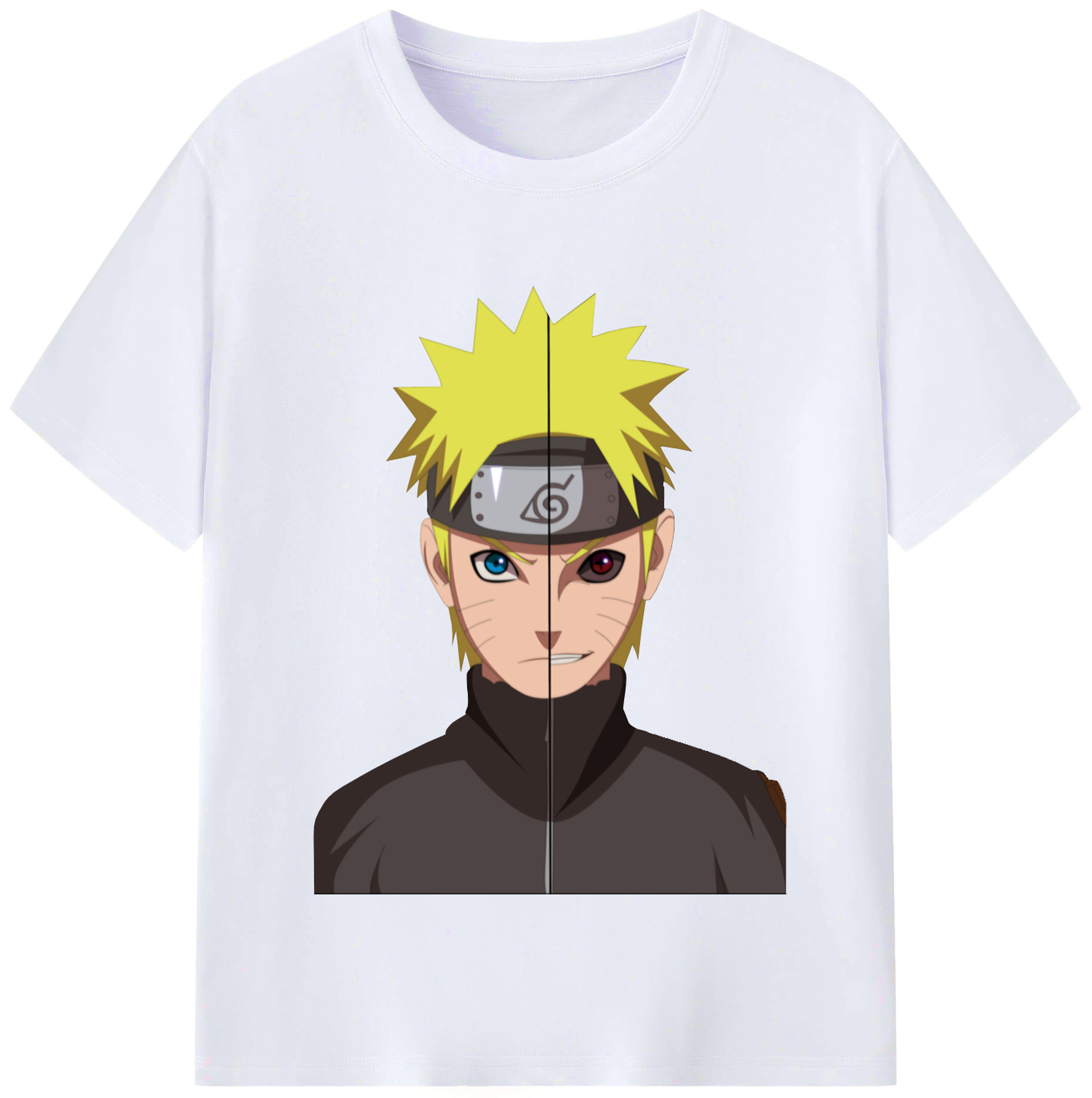 （画像用） NARUTO -ナルト- うずまき ナルト Uzumaki Naruto レディースカジュアルプリントTシャツ（綿100％）
