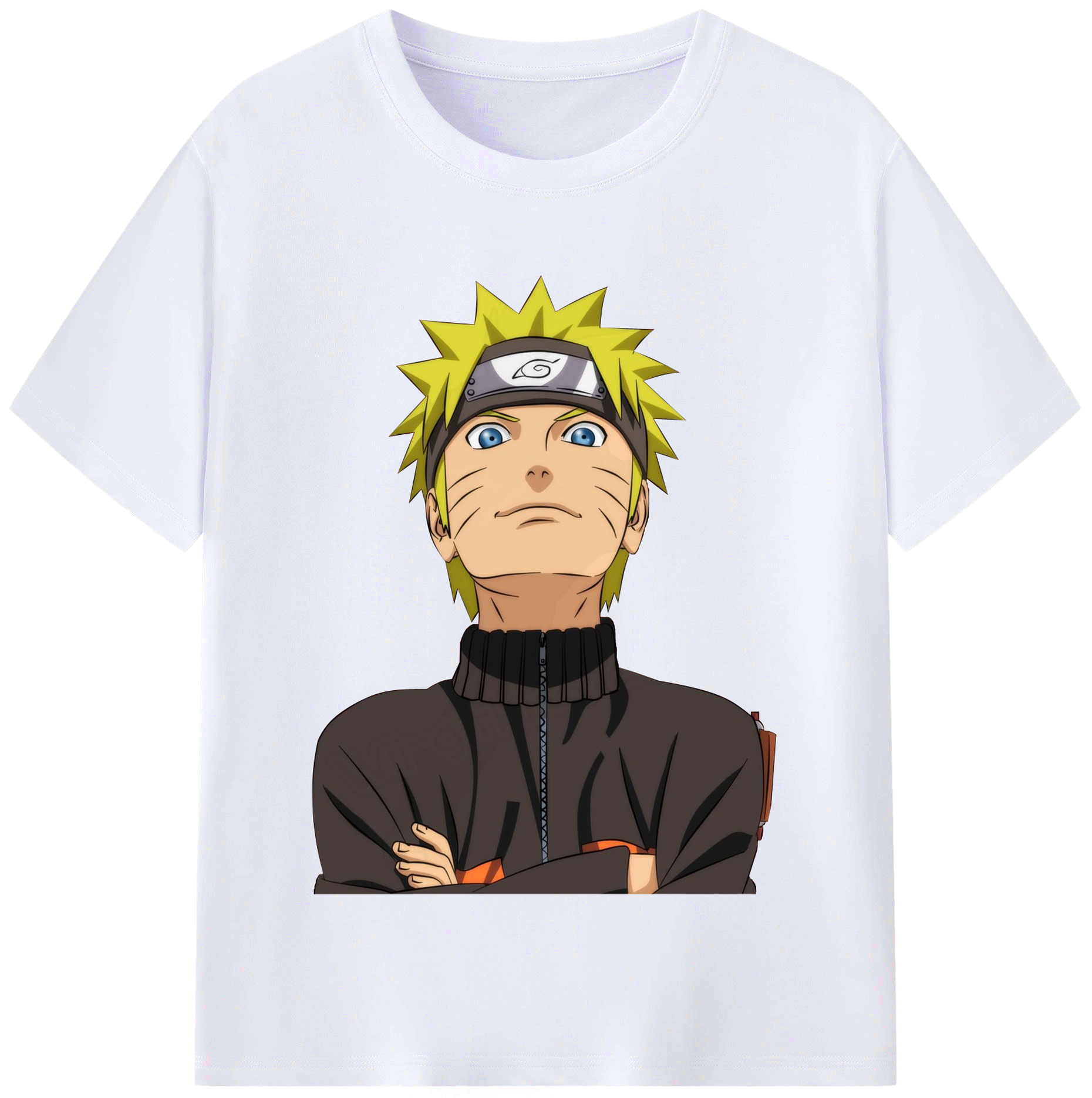 （画像用） NARUTO -ナルト- うずまき ナルト Uzumaki Naruto レディースカジュアルプリントTシャツ（綿100％）