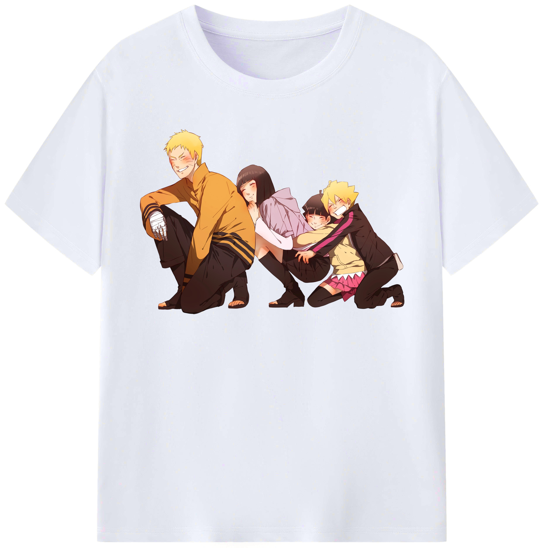 （画像用） NARUTO -ナルト- うずまき ナルト Uzumaki Naruto レディースカジュアルプリントTシャツ（綿100％）