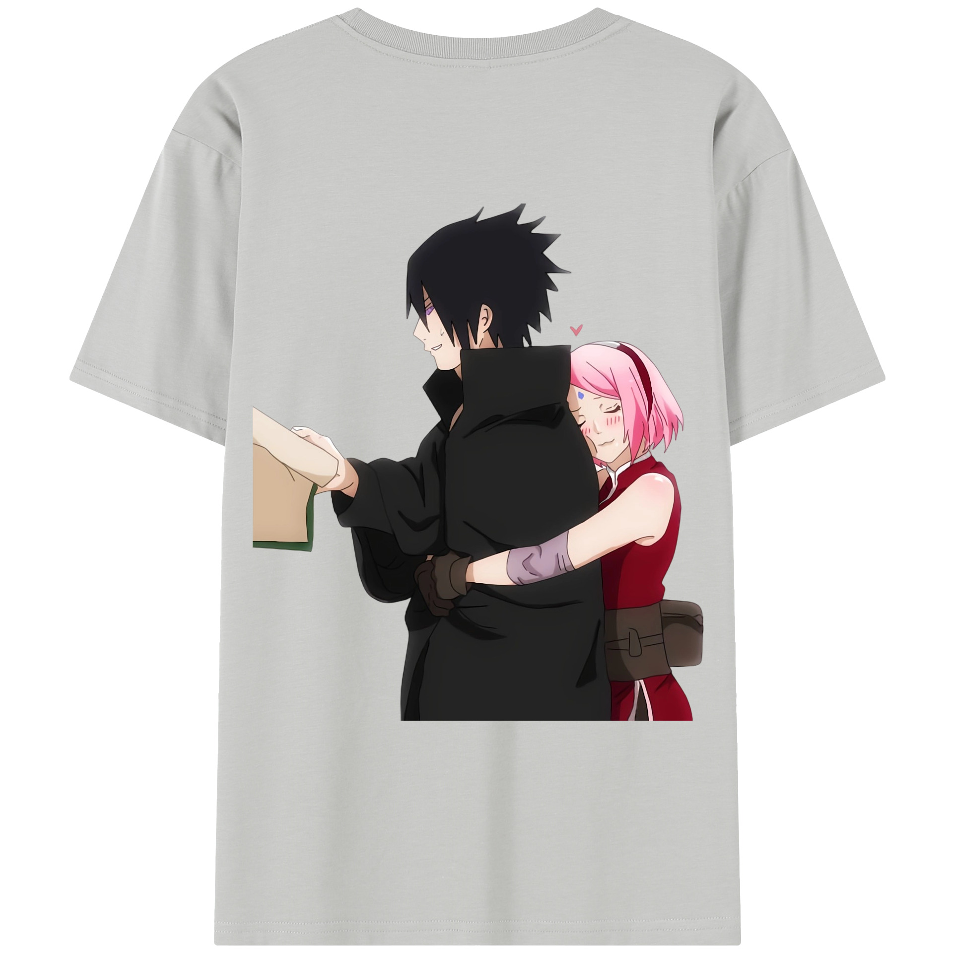 （画像用） NARUTO -ナルト- うちは サスケ Uchiha Sasuke レディース半袖Tシャツ(バックプリント)