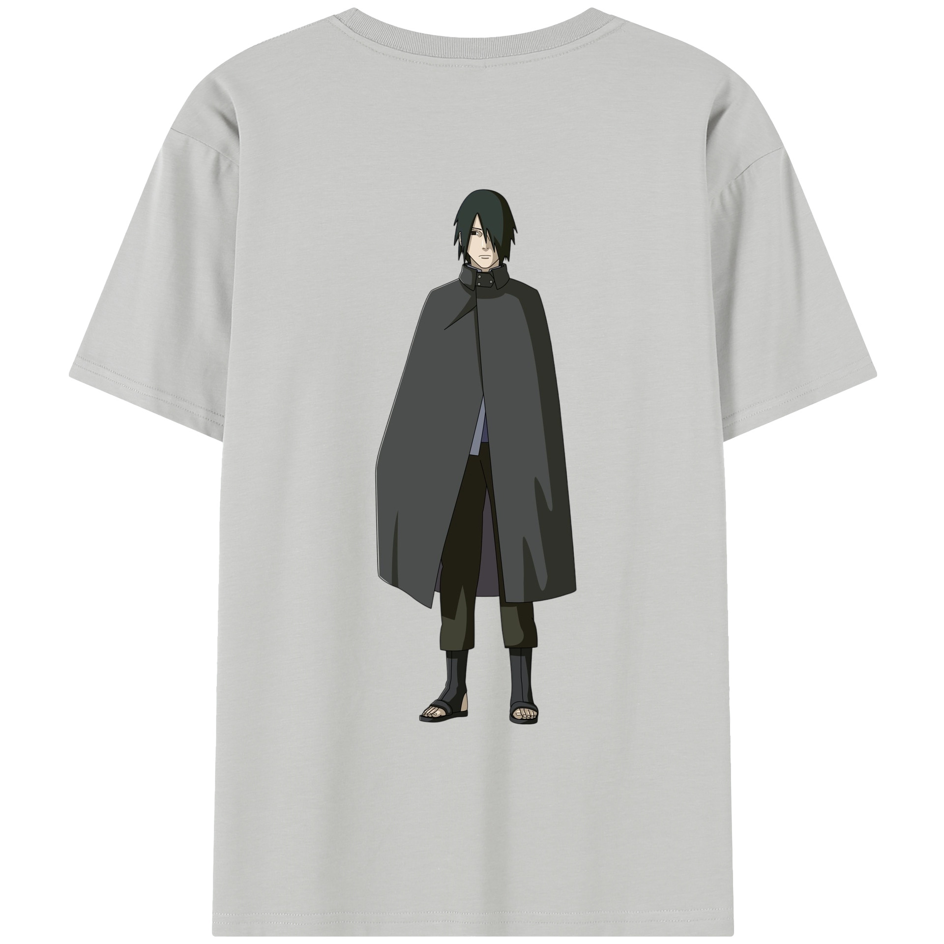 （画像用） NARUTO -ナルト- うちは サスケ Uchiha Sasuke レディース半袖Tシャツ(バックプリント)