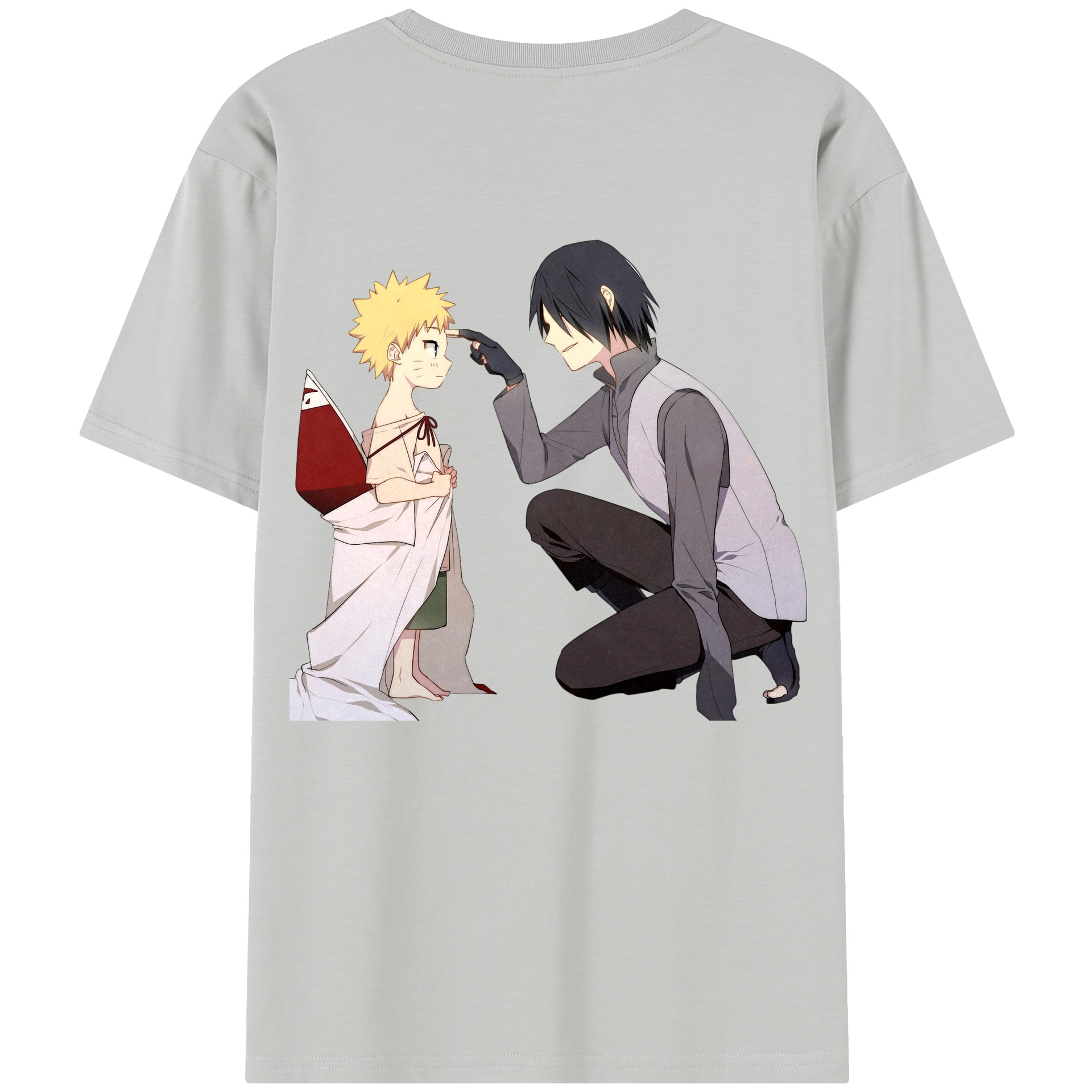 （画像用） NARUTO -ナルト- うちは サスケ Uchiha Sasuke レディース半袖Tシャツ(バックプリント)