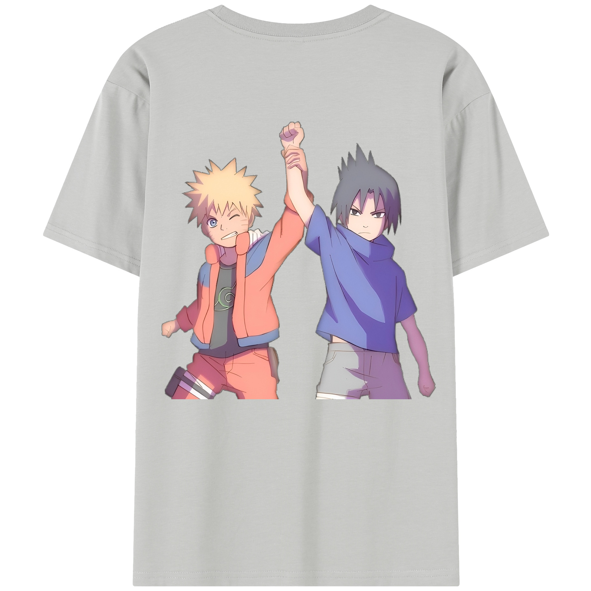 （画像用） NARUTO -ナルト- うちは サスケ Uchiha Sasuke レディース半袖Tシャツ(バックプリント)