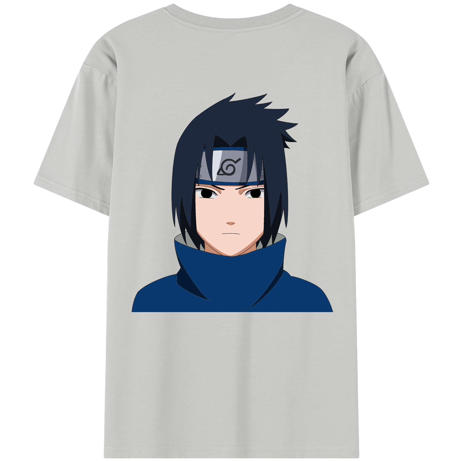 （画像用） NARUTO -ナルト- うちは サスケ Uchiha Sasuke レディース半袖Tシャツ(バックプリント)