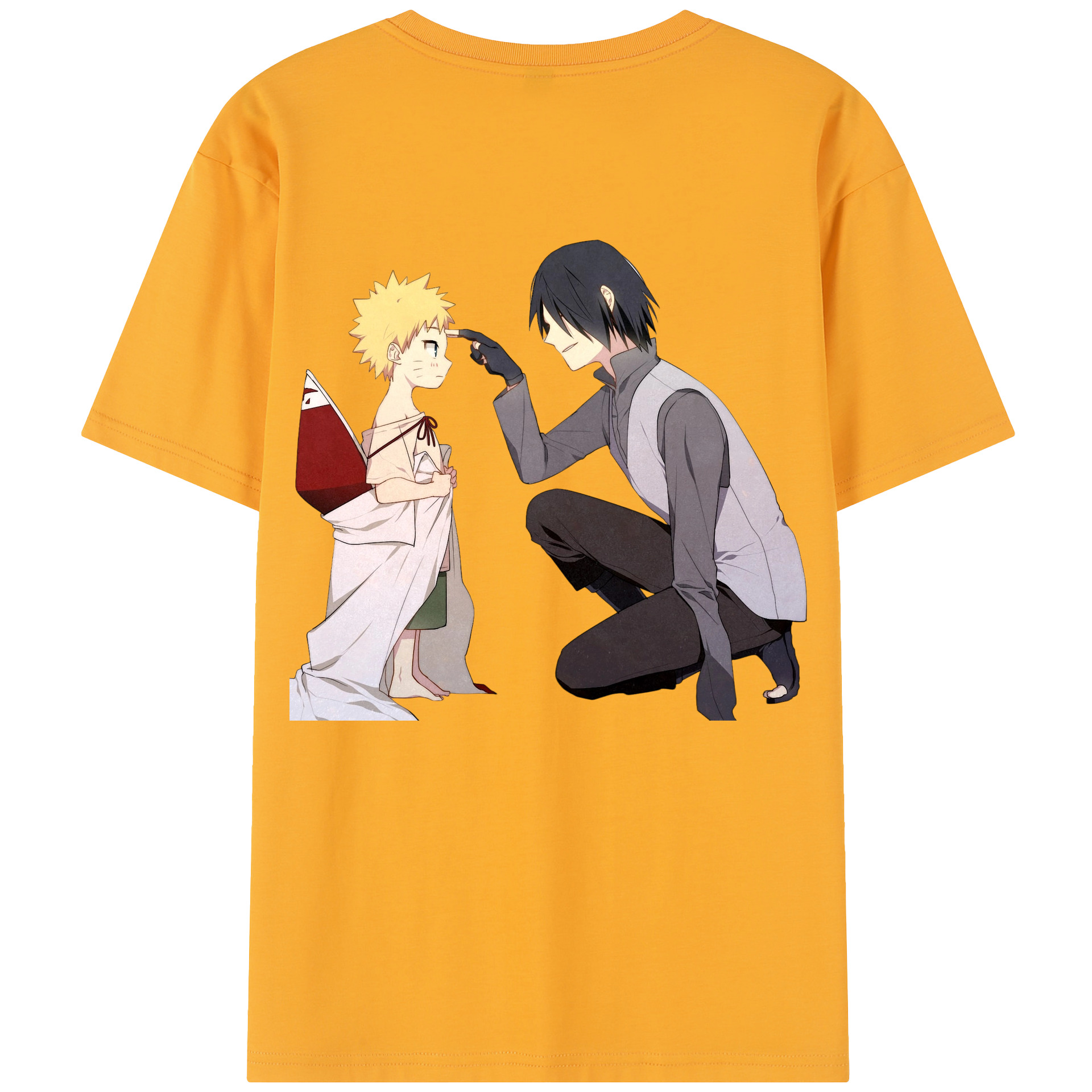 （画像用） NARUTO -ナルト- うちは サスケ Uchiha Sasuke レディース半袖Tシャツ(バックプリント)