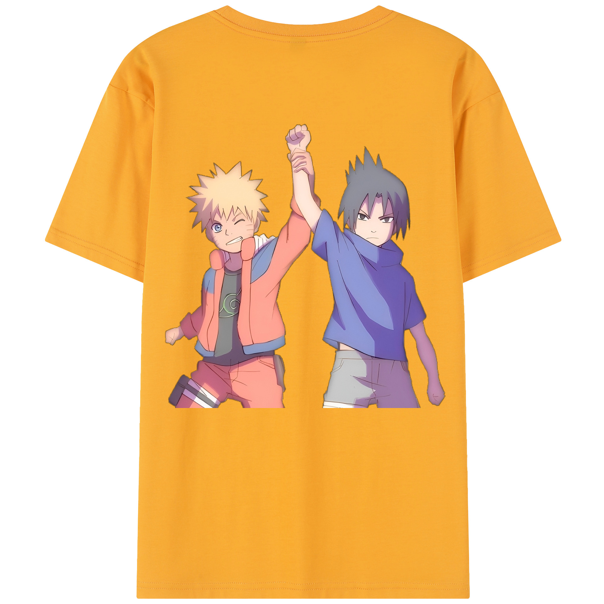 （画像用） NARUTO -ナルト- うちは サスケ Uchiha Sasuke レディース半袖Tシャツ(バックプリント)