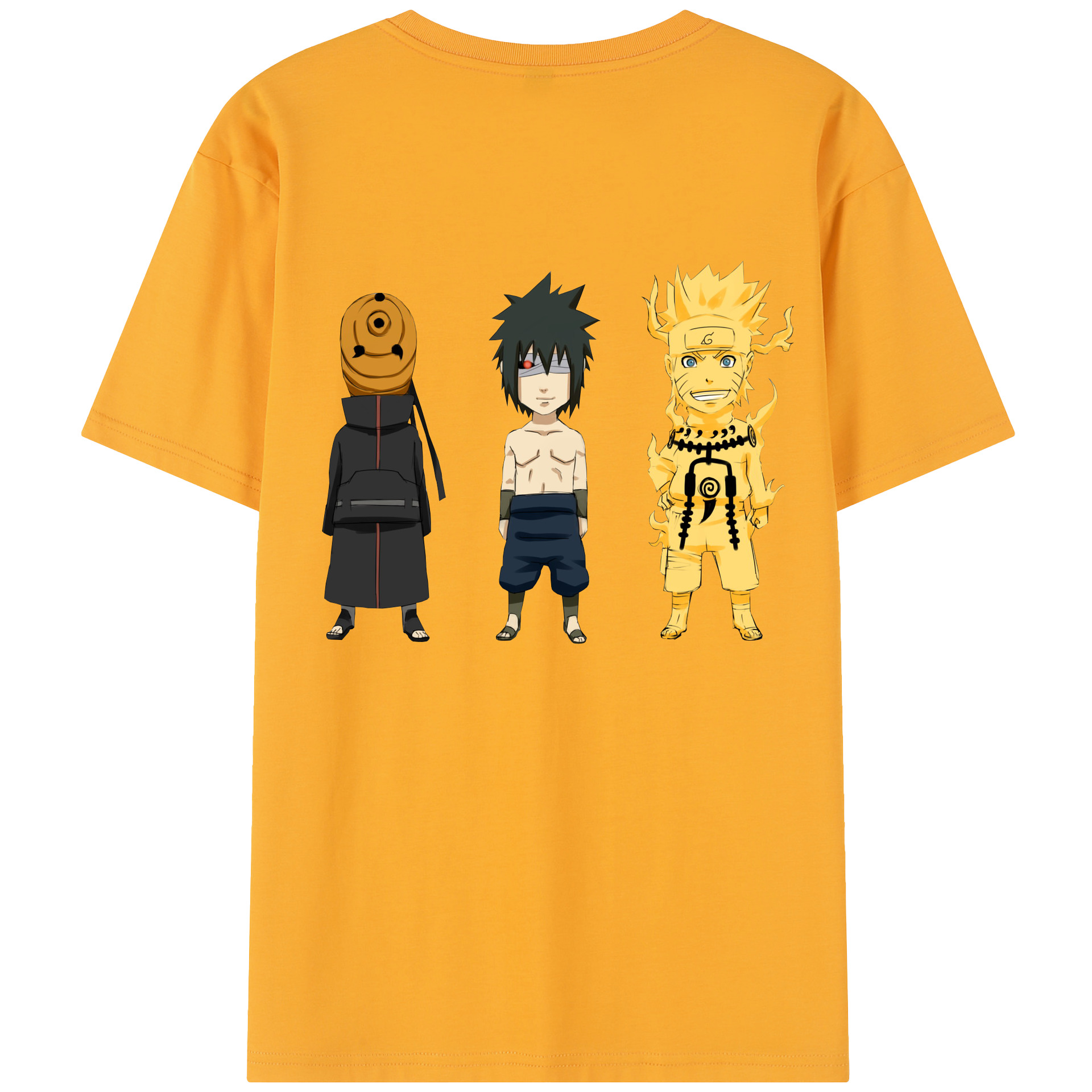 （画像用） NARUTO -ナルト- うちは サスケ Uchiha Sasuke レディース半袖Tシャツ(バックプリント)