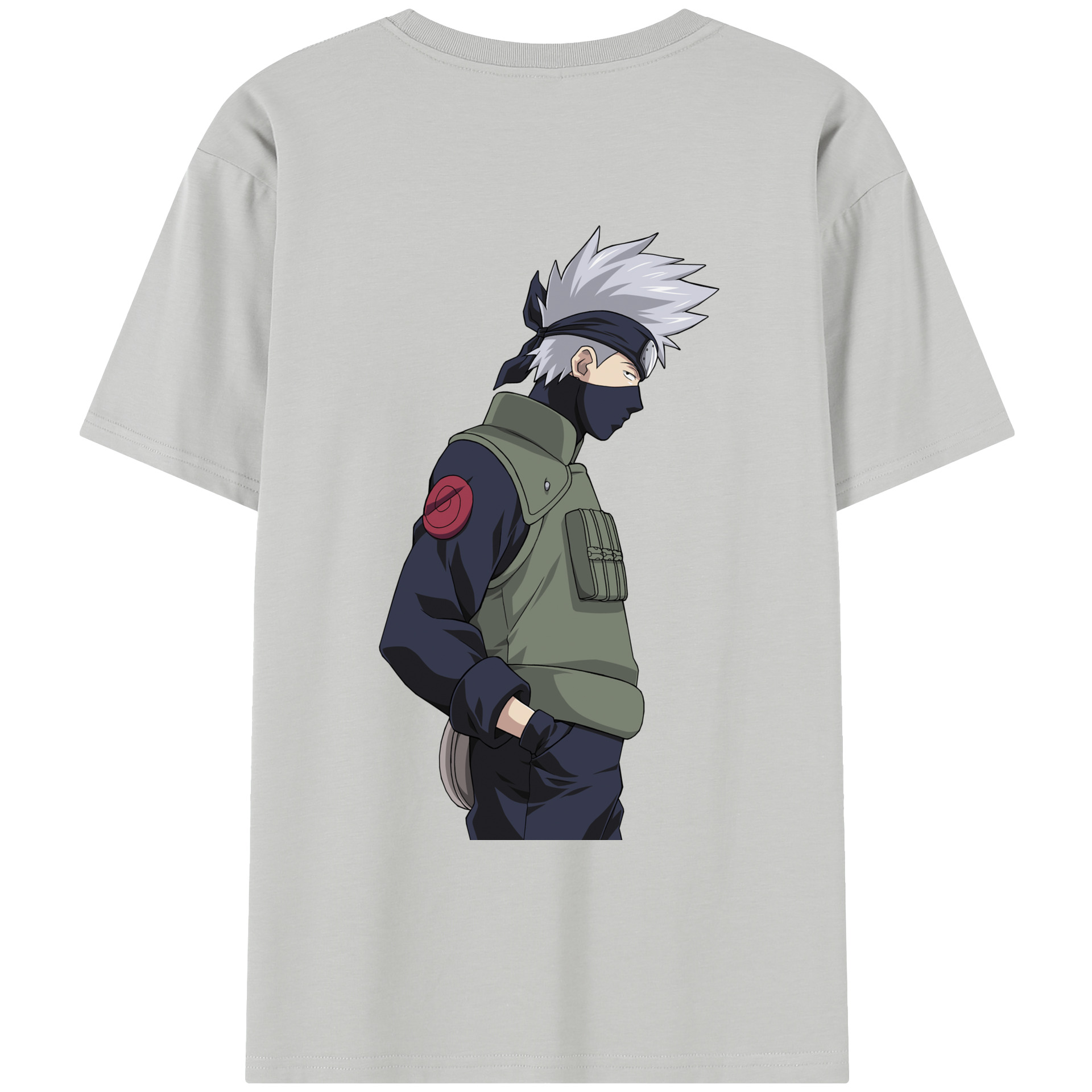 （画像用） NARUTO -ナルト- はたけ カカシ Hatake Kakashi レディース半袖Tシャツ(バックプリント)