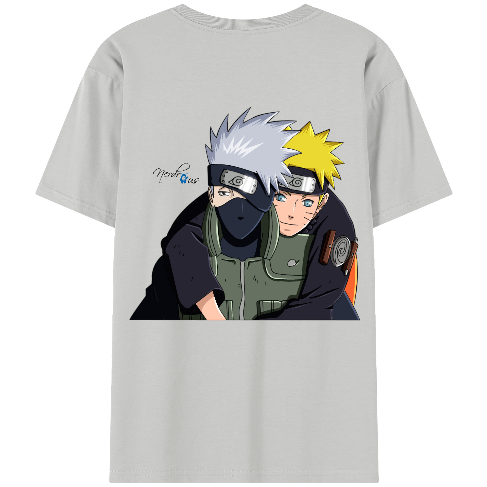（画像用） NARUTO -ナルト- はたけ カカシ Hatake Kakashi レディース半袖Tシャツ(バックプリント)