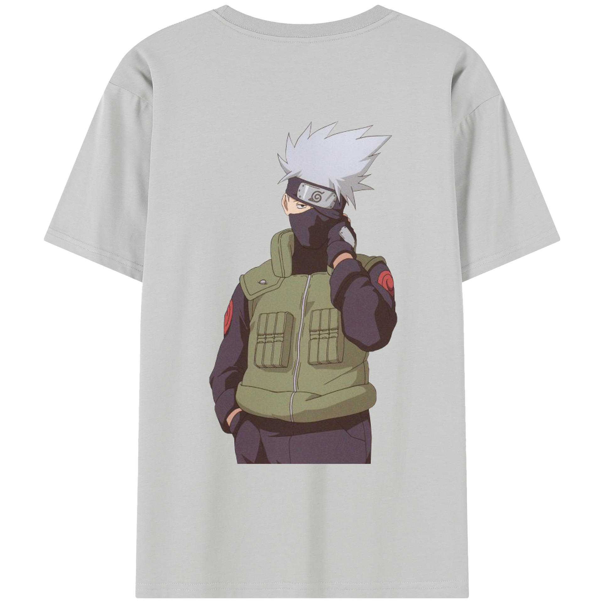 （画像用） NARUTO -ナルト- はたけ カカシ Hatake Kakashi レディース半袖Tシャツ(バックプリント)