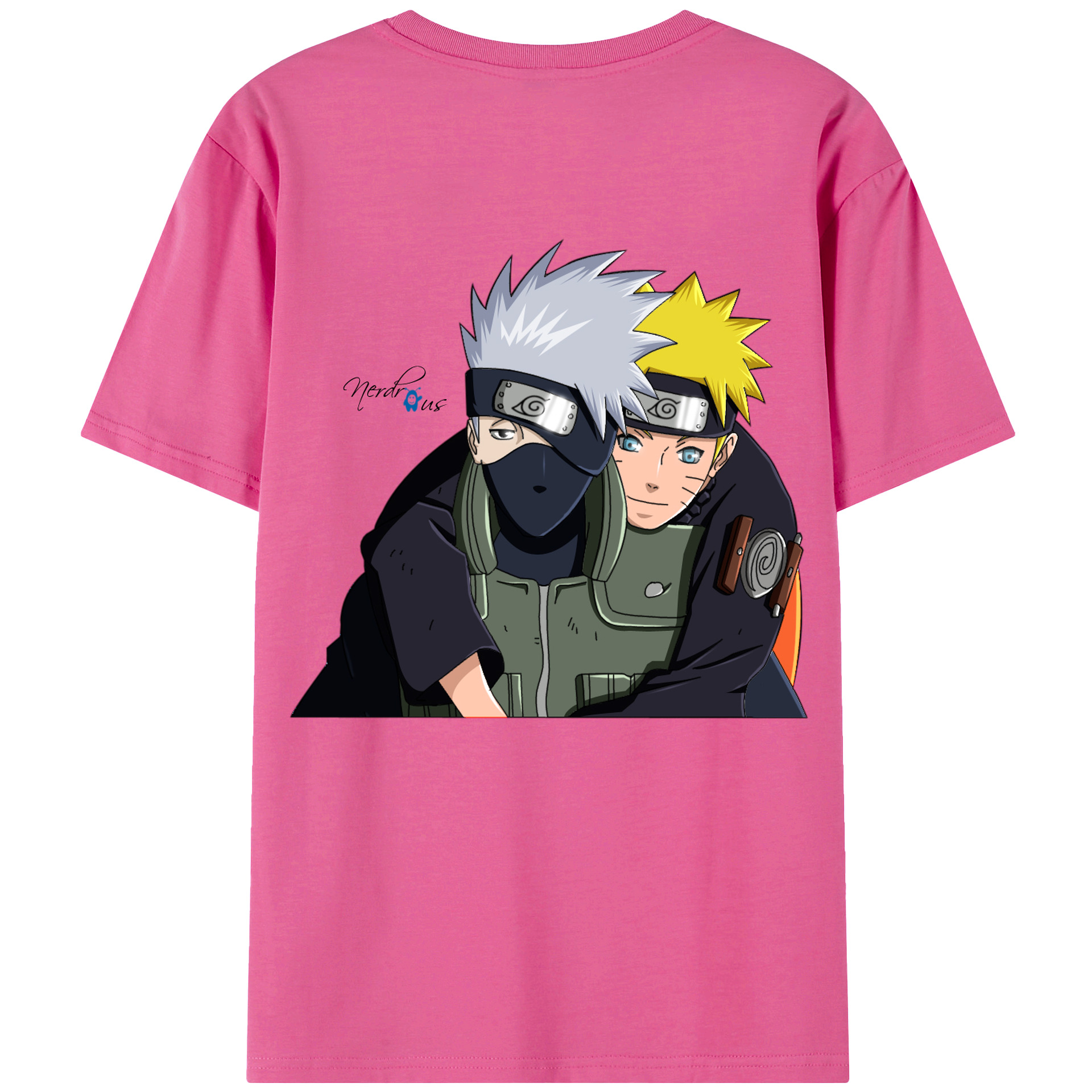 （画像用） NARUTO -ナルト- はたけ カカシ Hatake Kakashi レディース半袖Tシャツ(バックプリント)