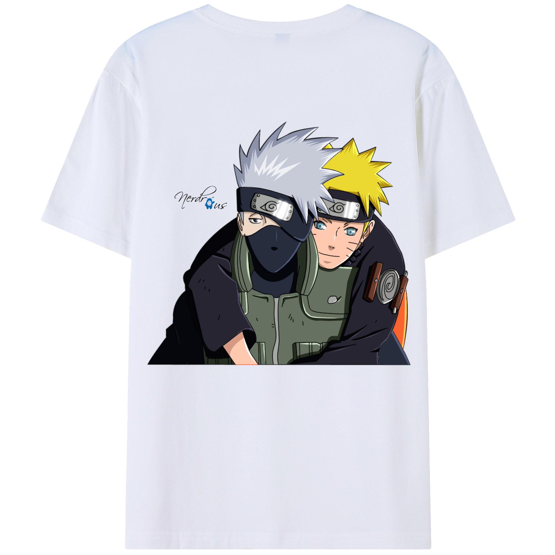 （画像用） NARUTO -ナルト- はたけ カカシ Hatake Kakashi レディース半袖Tシャツ(バックプリント)