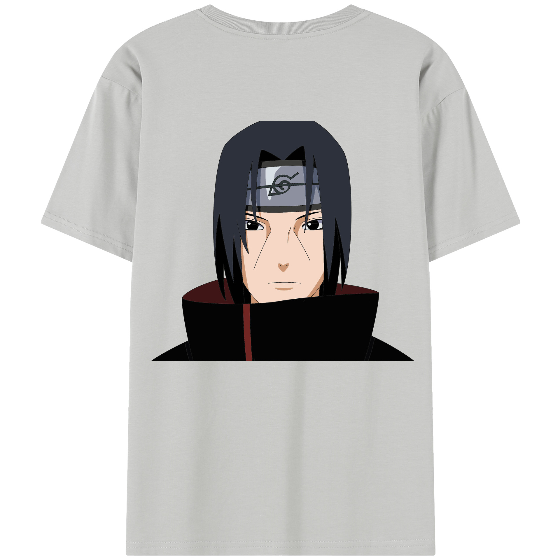 （画像用） NARUTO -ナルト- うちは イタチ Uchiha Itachi レディース半袖Tシャツ(バックプリント)