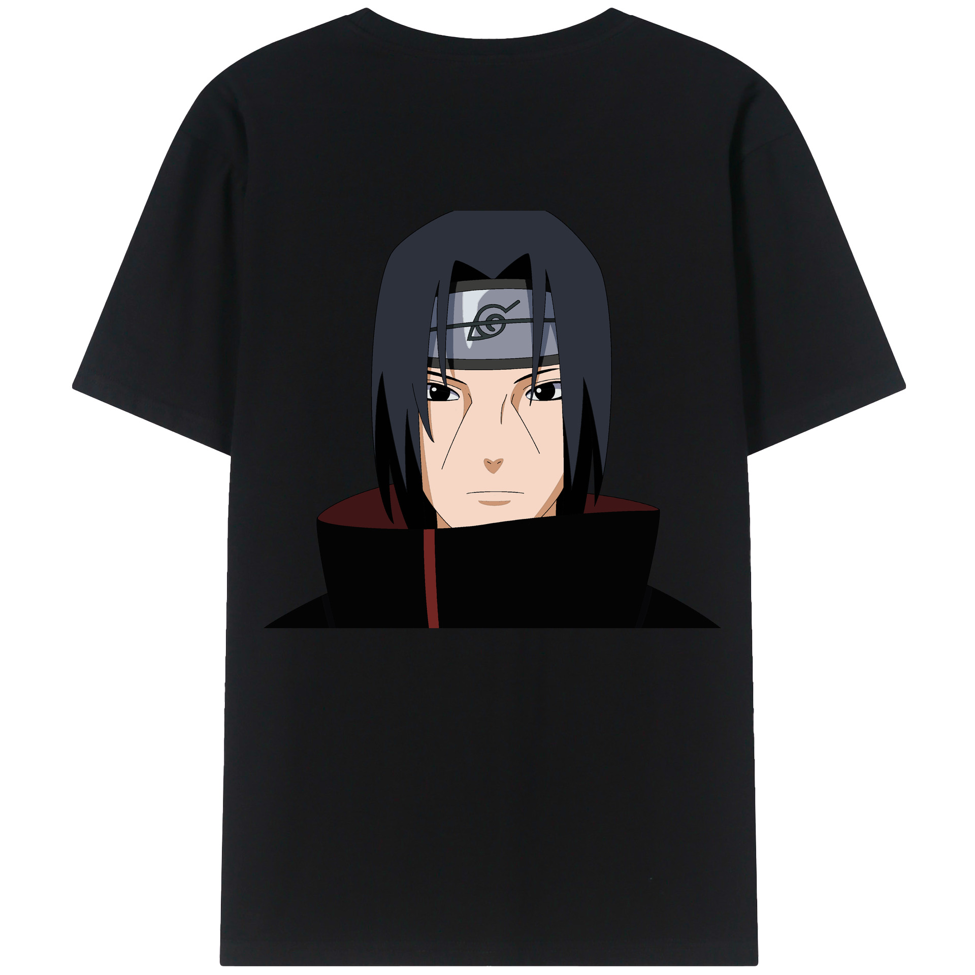 （画像用） NARUTO -ナルト- うちは イタチ Uchiha Itachi レディース半袖Tシャツ(バックプリント)