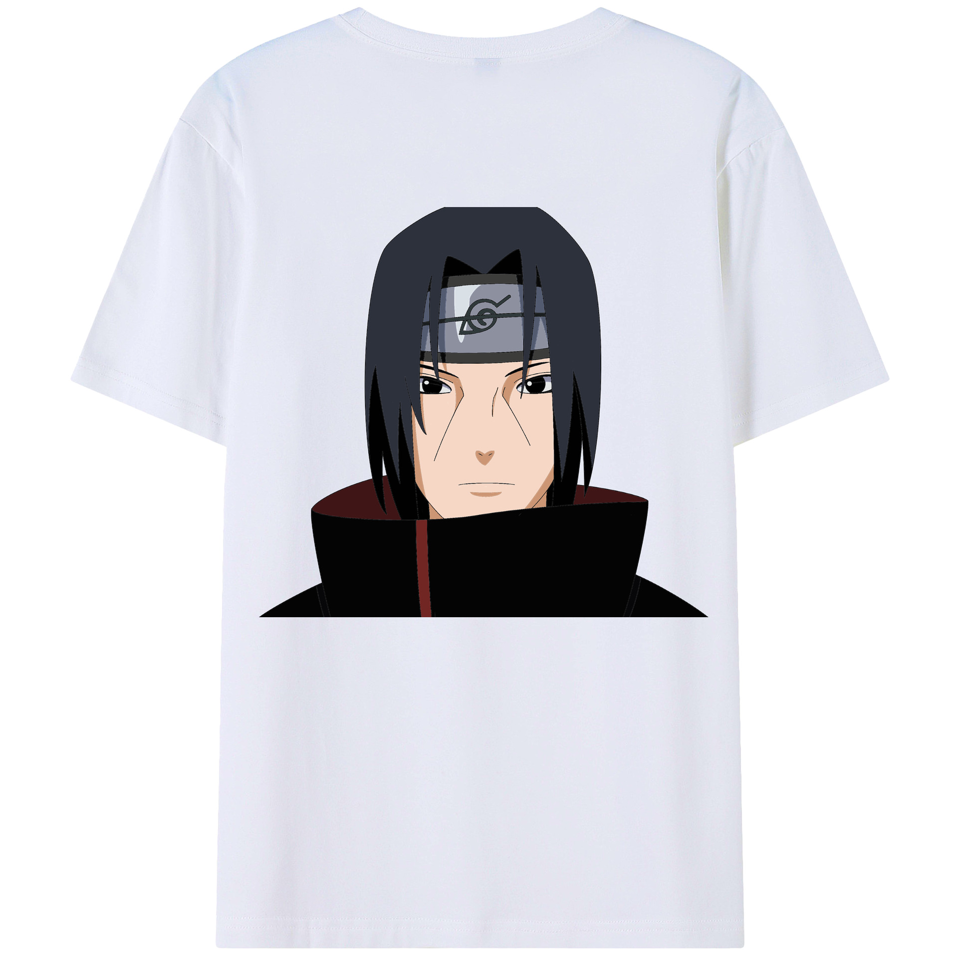 （画像用） NARUTO -ナルト- うちは イタチ Uchiha Itachi レディース半袖Tシャツ(バックプリント)