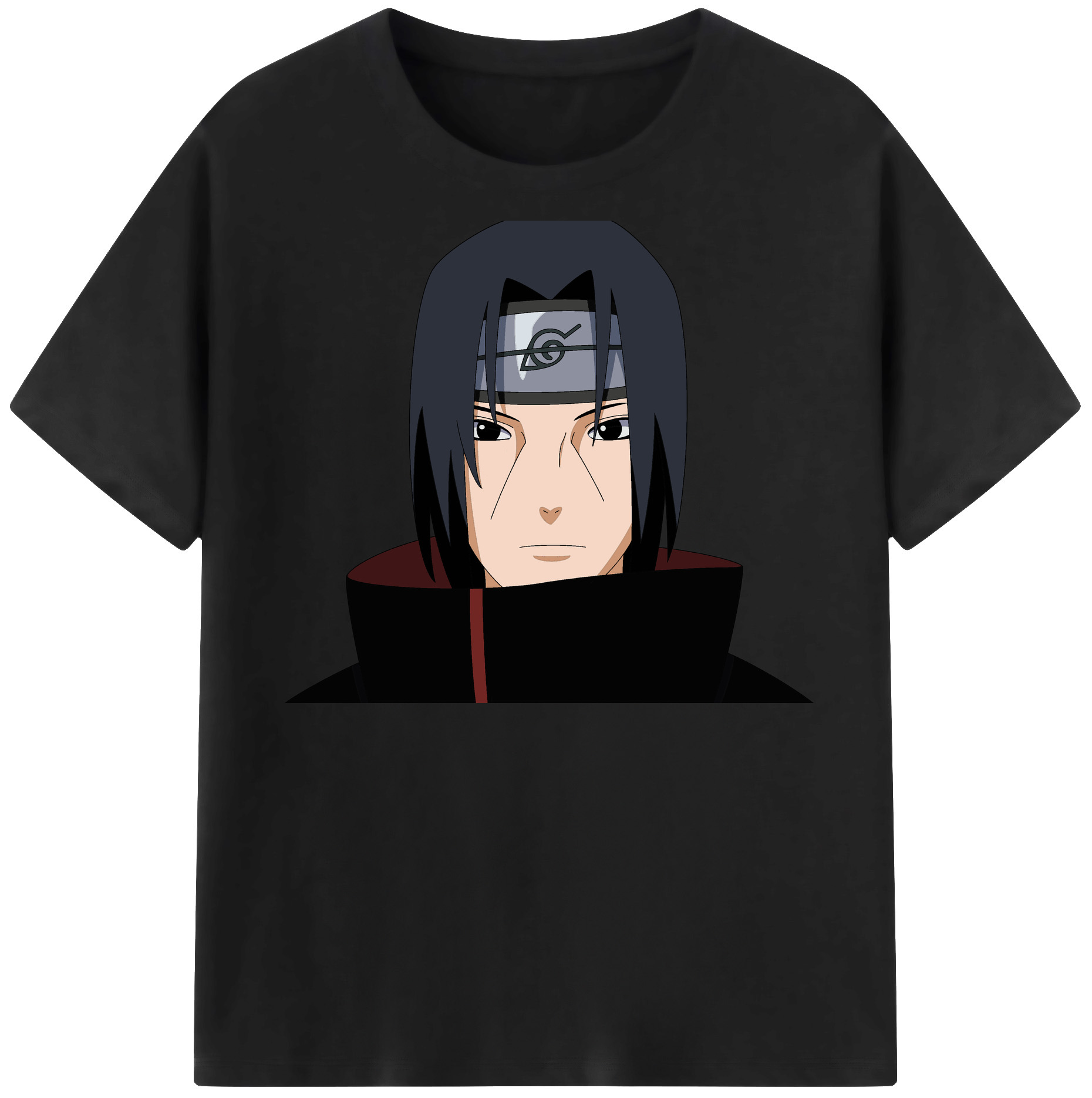 （画像用） NARUTO -ナルト- うちは イタチ Uchiha Itachi レディースカジュアルプリントTシャツ（綿100％）