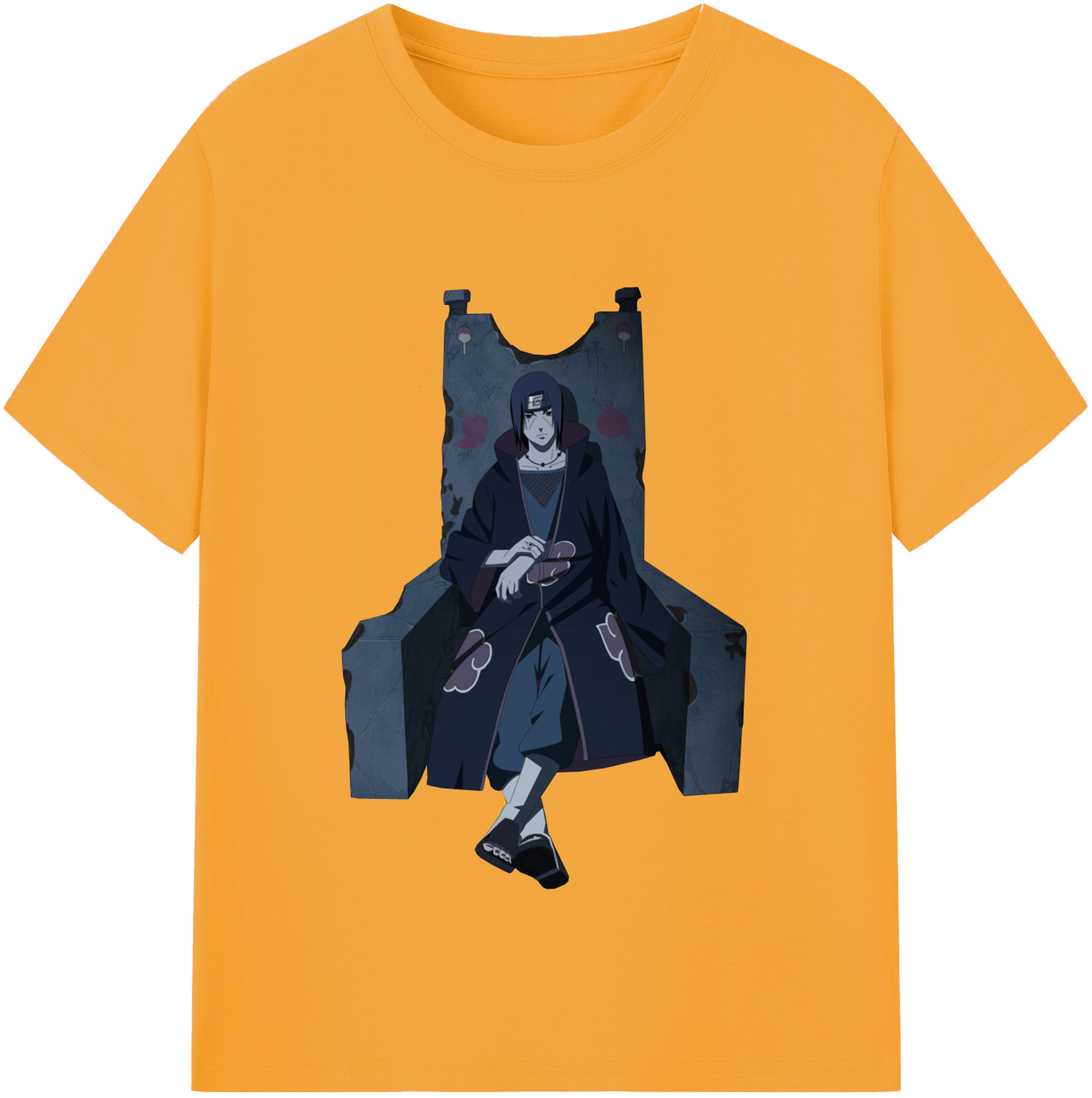 （画像用） NARUTO -ナルト- うちは イタチ Uchiha Itachi レディースカジュアルプリントTシャツ（綿100％）