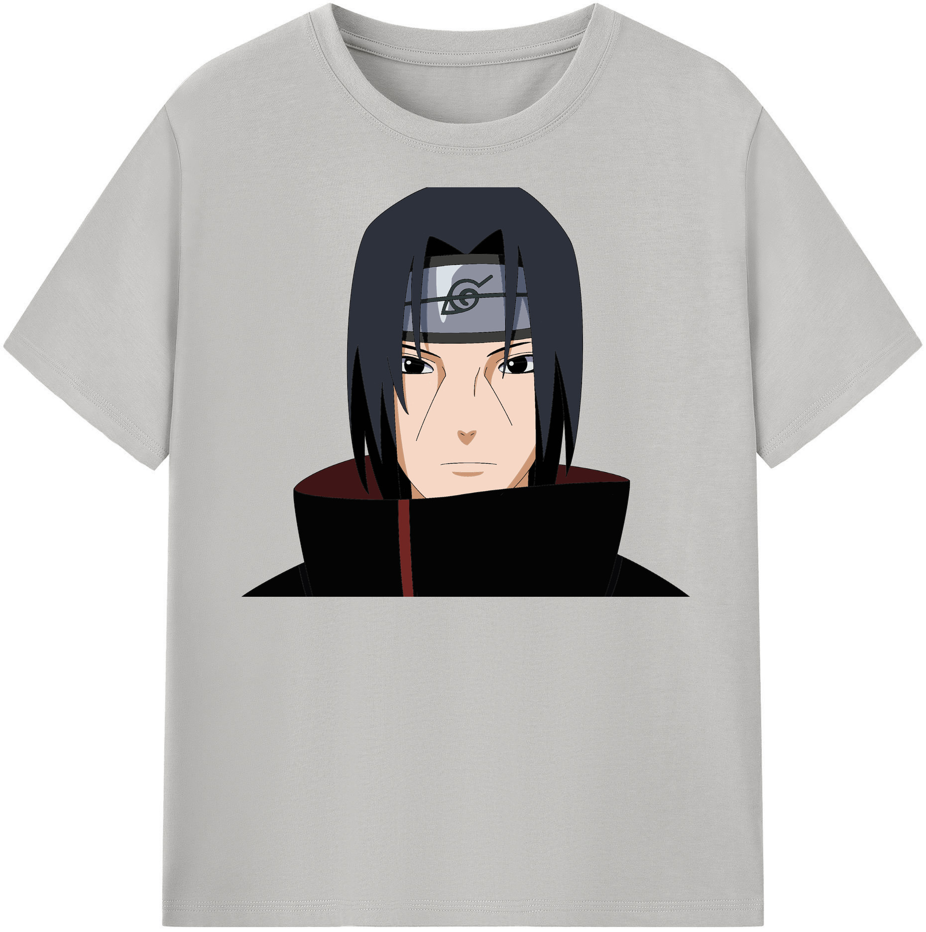 （画像用） NARUTO -ナルト- うちは イタチ Uchiha Itachi レディースカジュアルプリントTシャツ（綿100％）