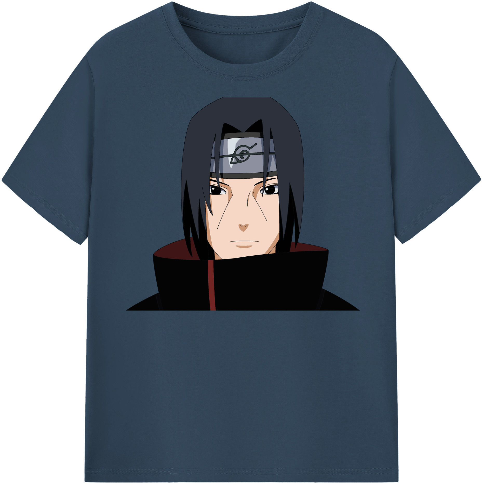（画像用） NARUTO -ナルト- うちは イタチ Uchiha Itachi レディースカジュアルプリントTシャツ（綿100％）