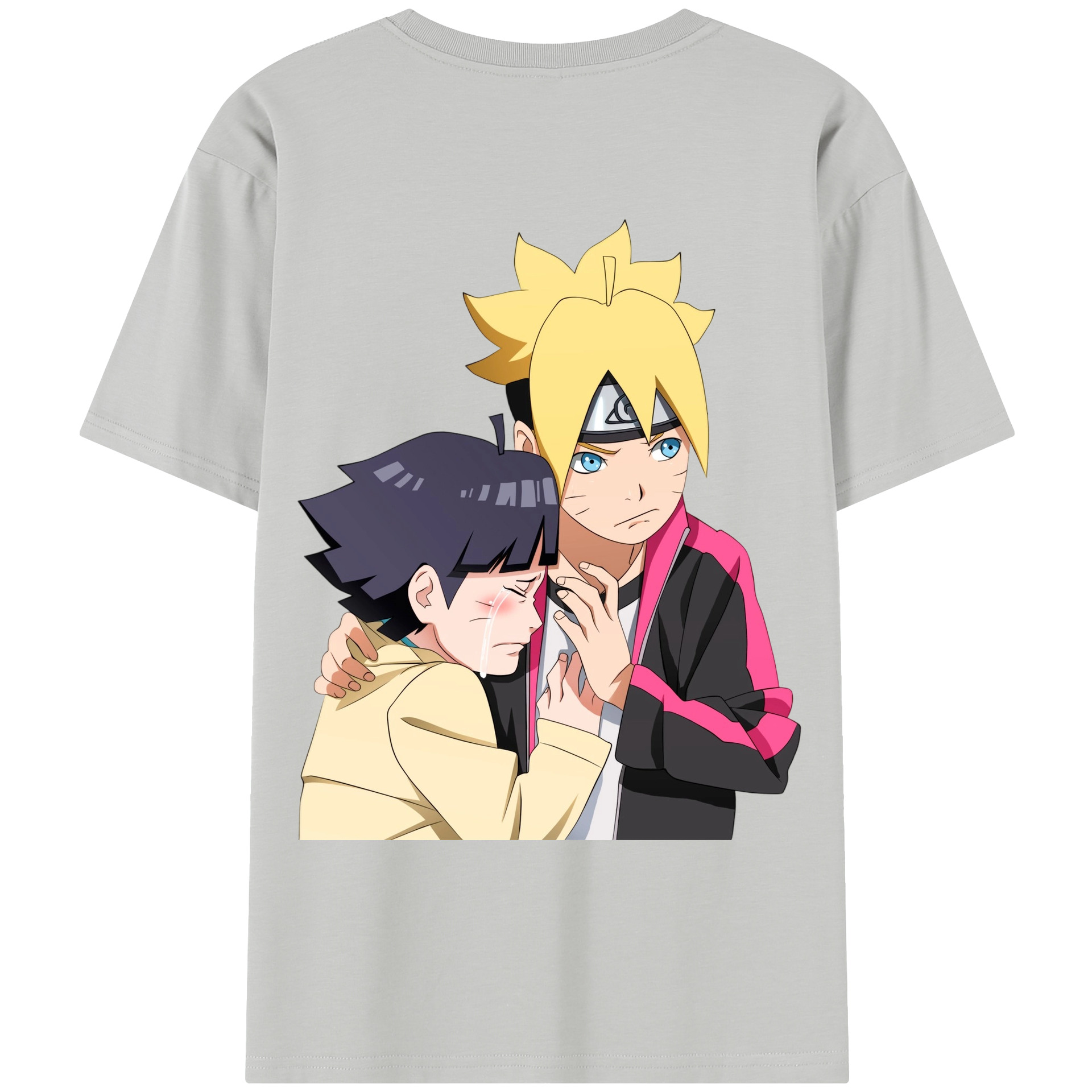 （画像用） NARUTO -ナルト- うずまき ボルト Uzumaki Boruto レディース半袖Tシャツ(バックプリント)