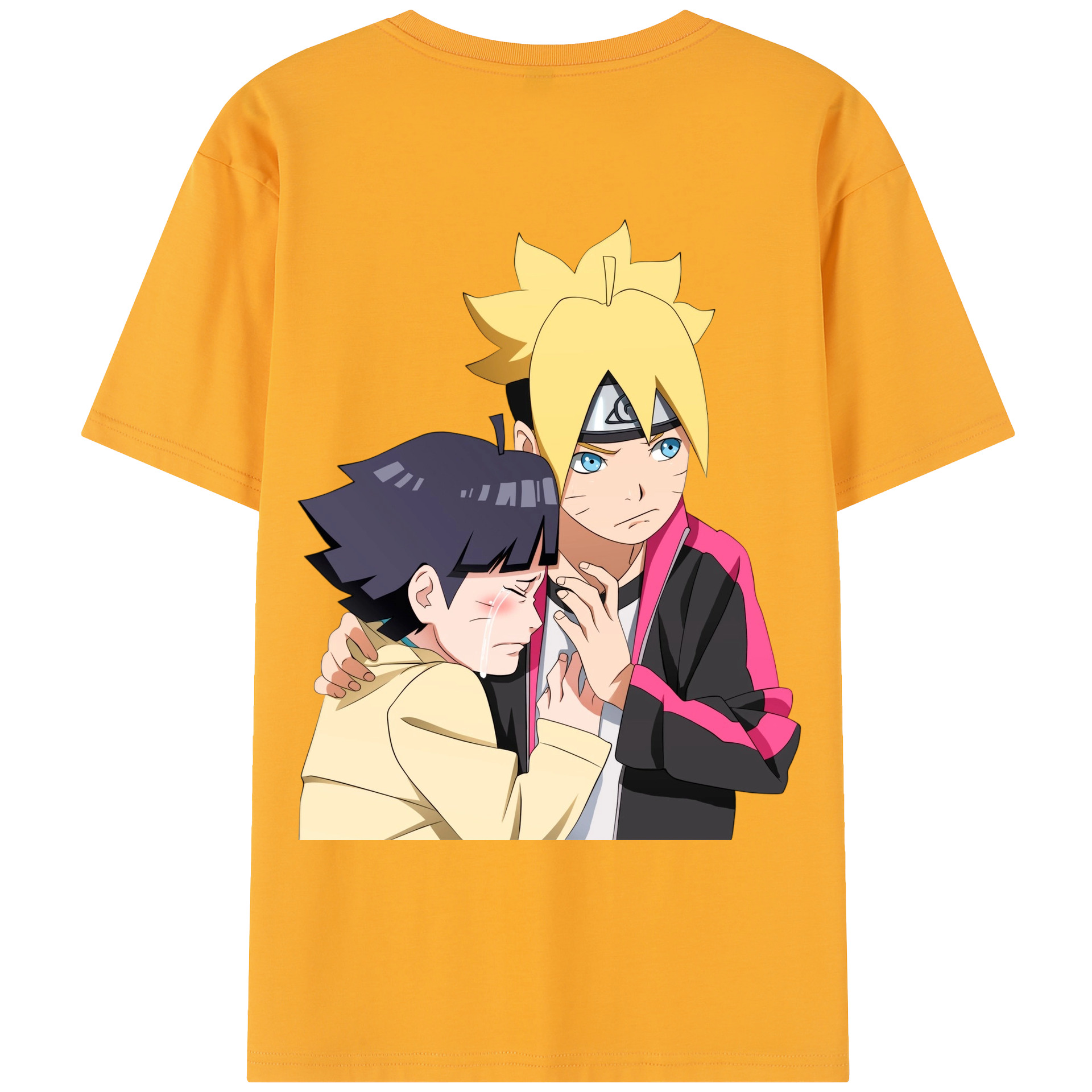 （画像用） NARUTO -ナルト- うずまき ボルト Uzumaki Boruto レディース半袖Tシャツ(バックプリント)