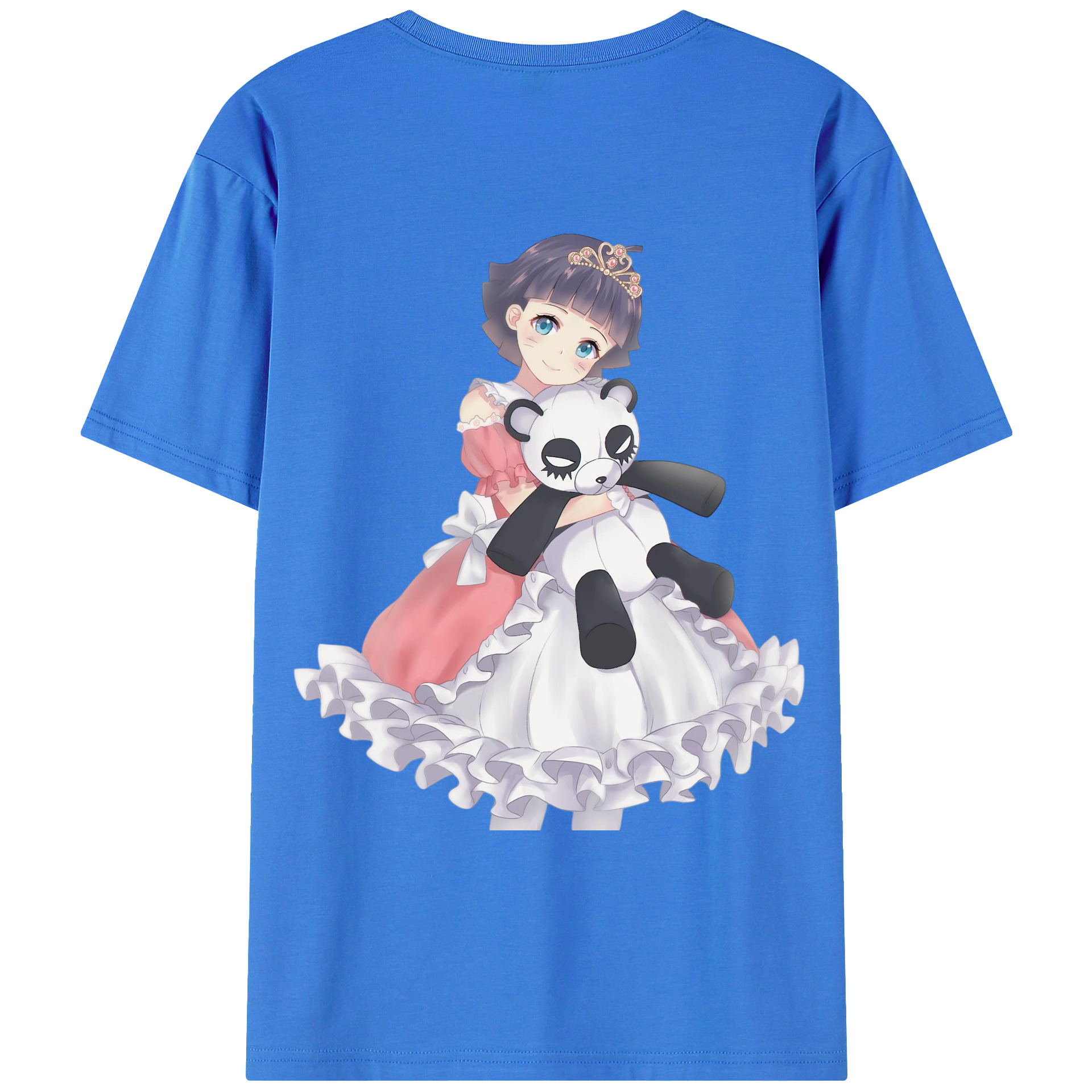 （画像用） NARUTO -ナルト- うずまき ヒマワリ Uzumaki Himawari 綿100％ メンズ半袖Tシャツ（バックプリント） 通気性