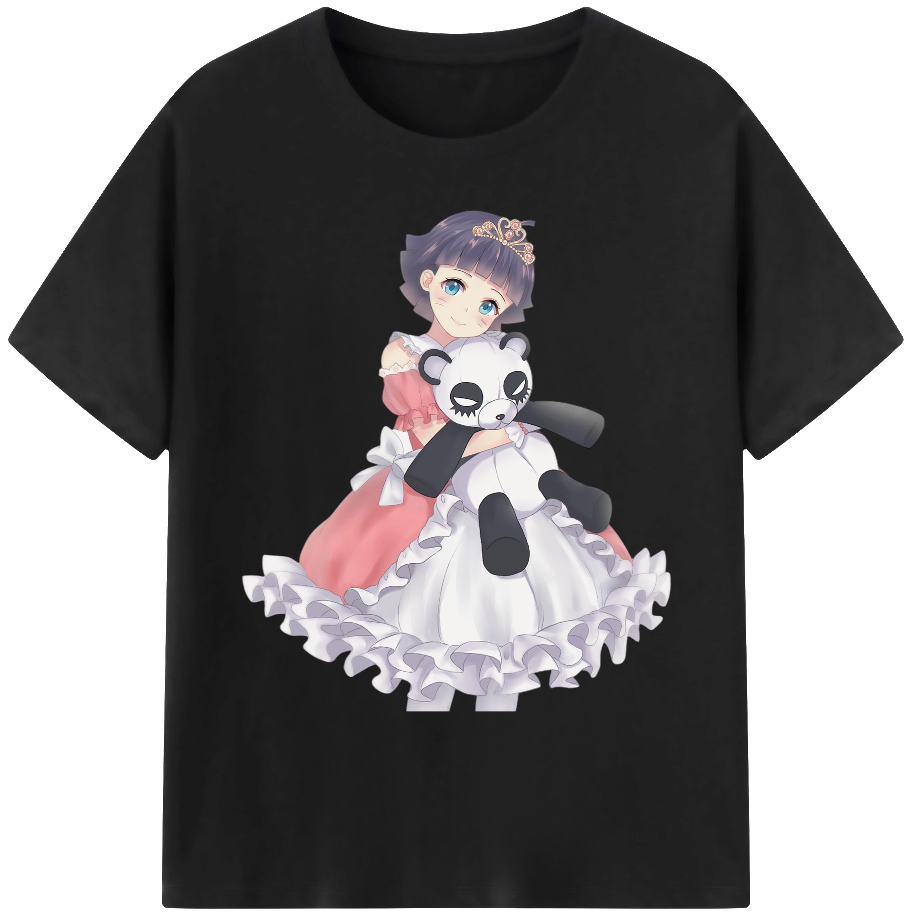 （画像用） NARUTO -ナルト- うずまき ヒマワリ Uzumaki Himawari 綿100％ メンズ半袖Tシャツ｜肌触りやわらか＆通気性