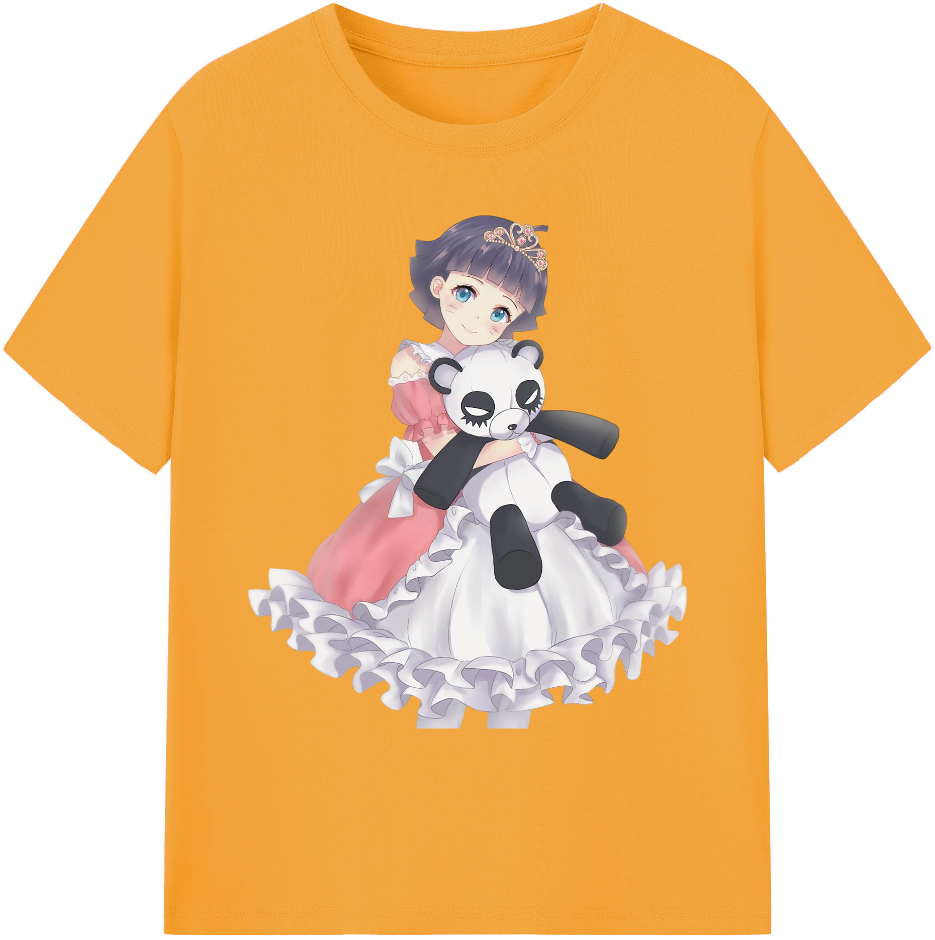 （画像用） NARUTO -ナルト- うずまき ヒマワリ Uzumaki Himawari 綿100％ メンズ半袖Tシャツ｜肌触りやわらか＆通気性