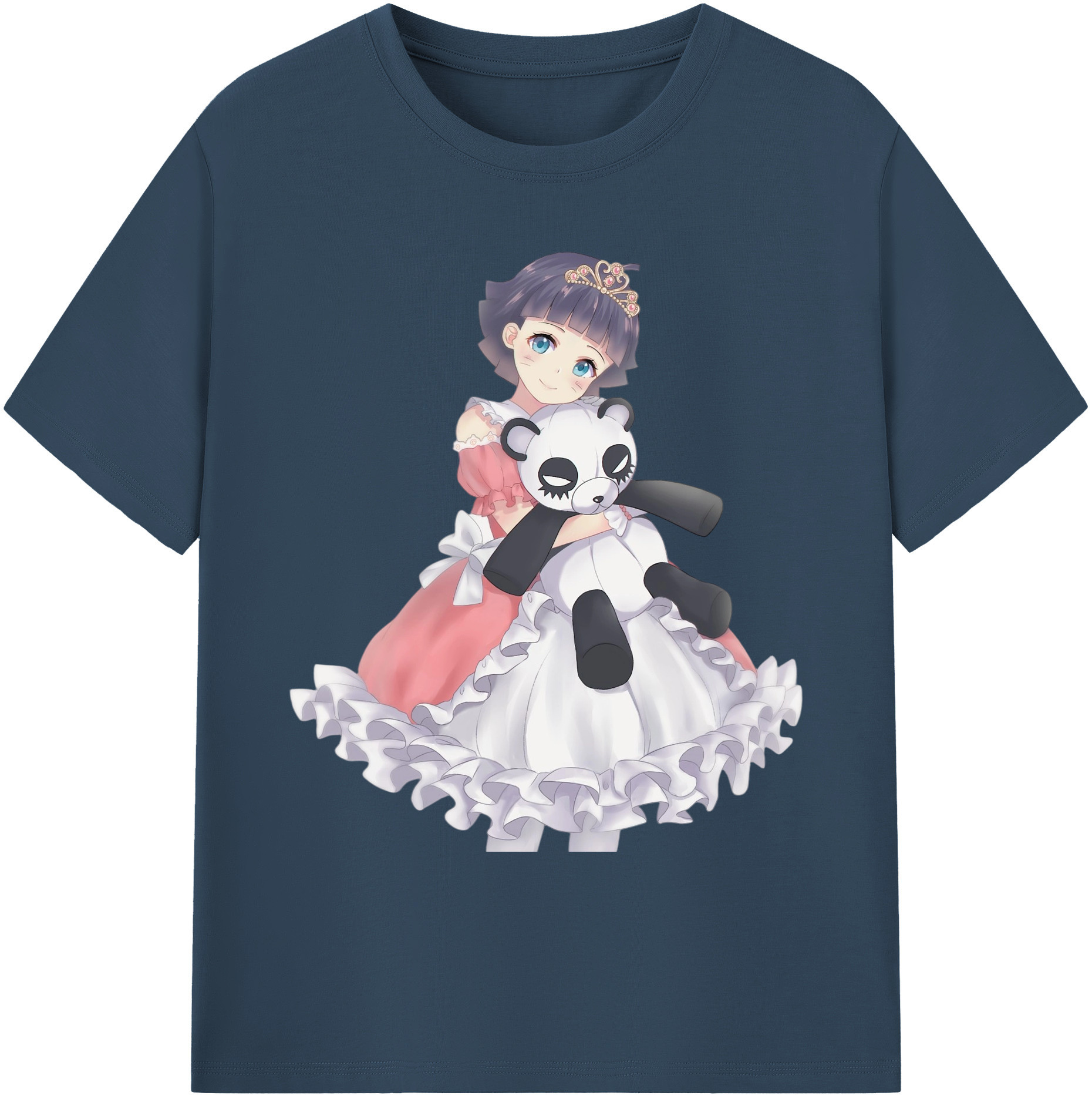 （画像用） NARUTO -ナルト- うずまき ヒマワリ Uzumaki Himawari 綿100％ メンズ半袖Tシャツ｜肌触りやわらか＆通気性