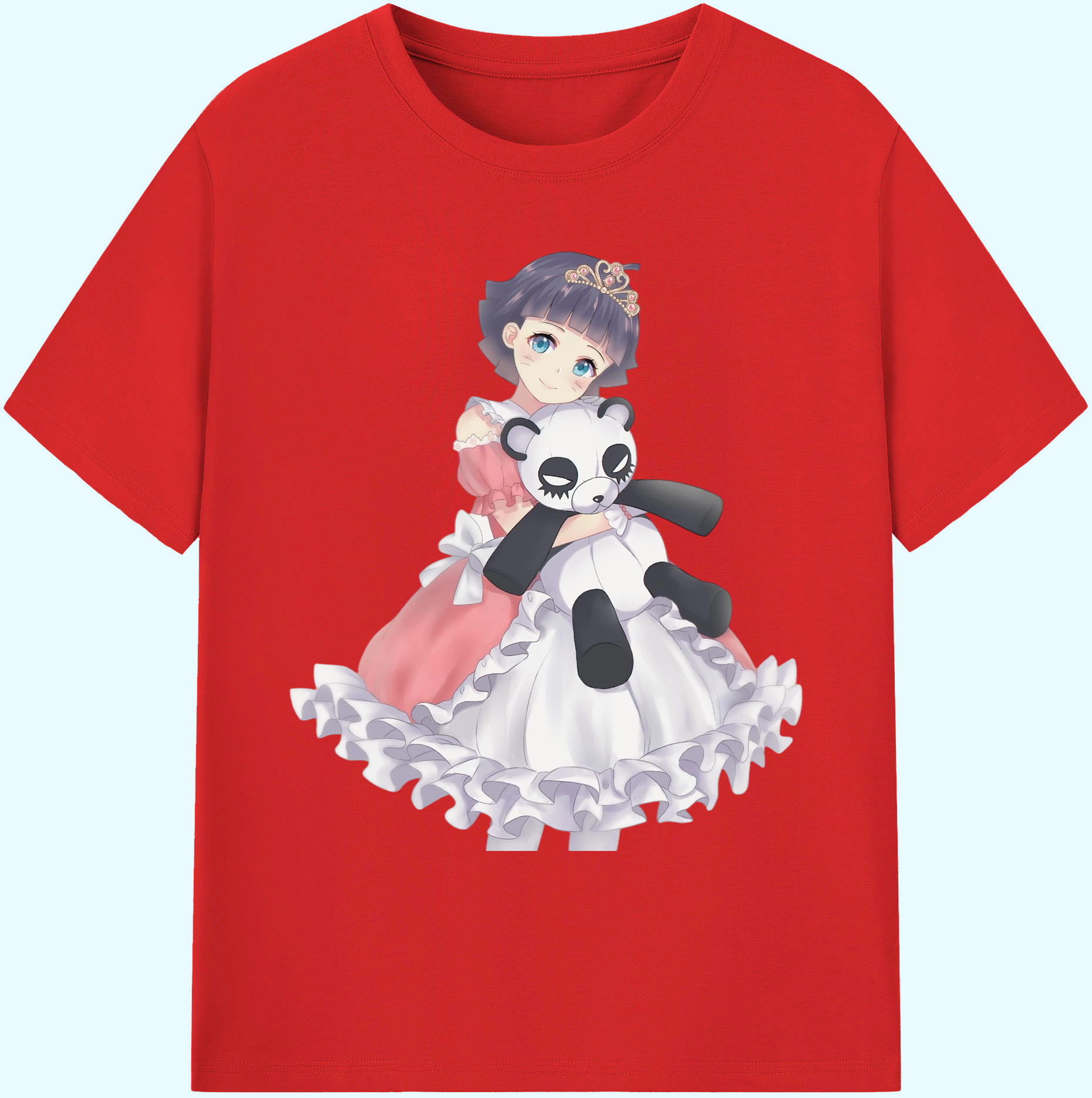 （画像用） NARUTO -ナルト- うずまき ヒマワリ Uzumaki Himawari 綿100％ メンズ半袖Tシャツ｜肌触りやわらか＆通気性