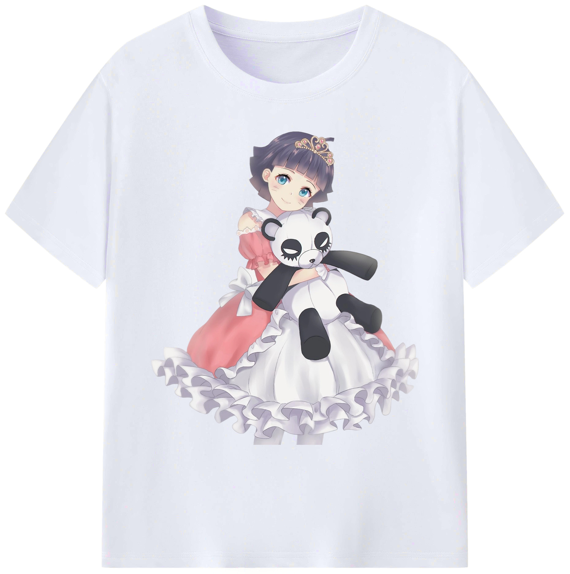 （画像用） NARUTO -ナルト- うずまき ヒマワリ Uzumaki Himawari 綿100％ メンズ半袖Tシャツ｜肌触りやわらか＆通気性