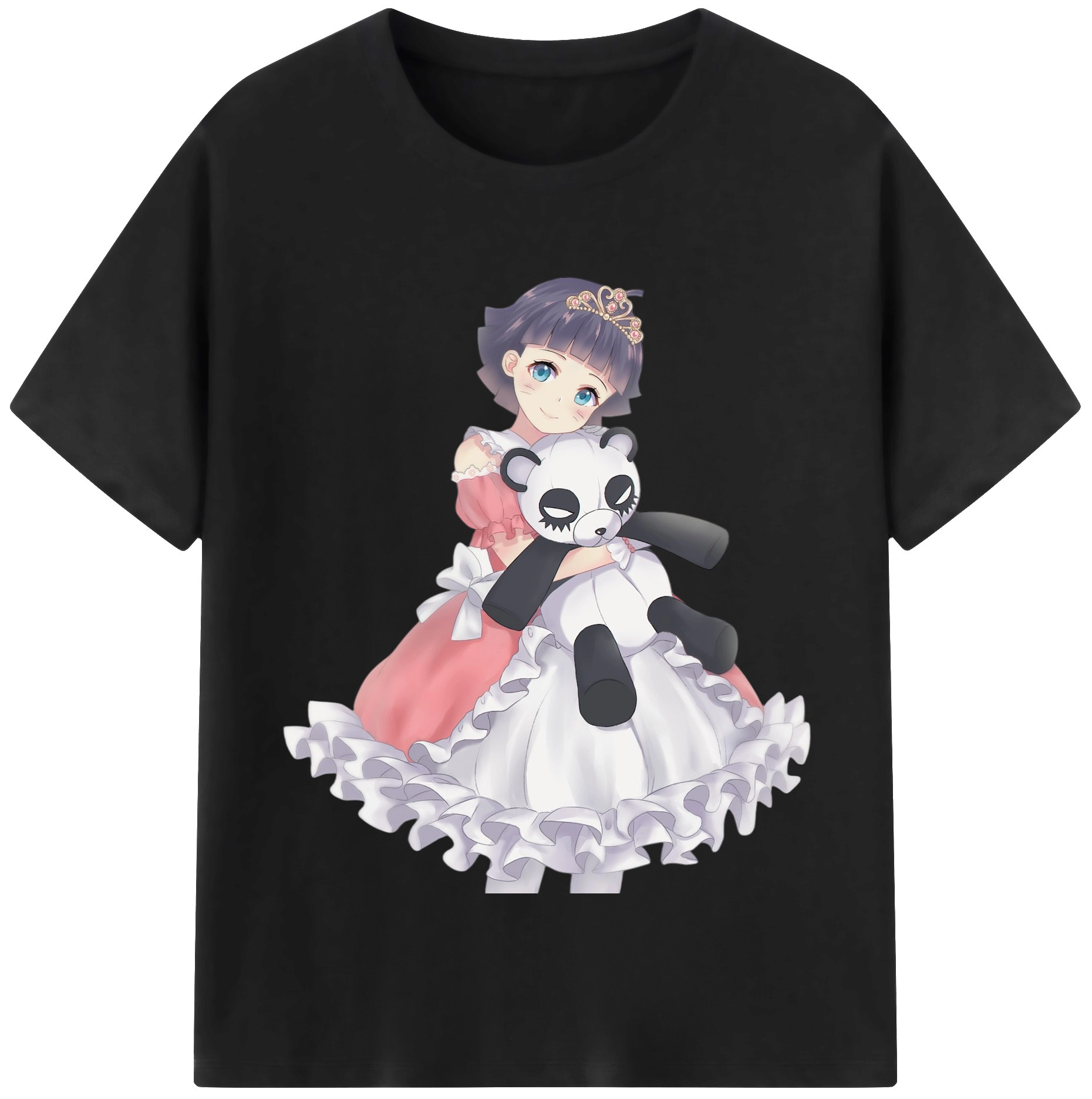 （画像用） NARUTO -ナルト- うずまき ヒマワリ Uzumaki Himawari レディースカジュアルプリントTシャツ（綿100％）
