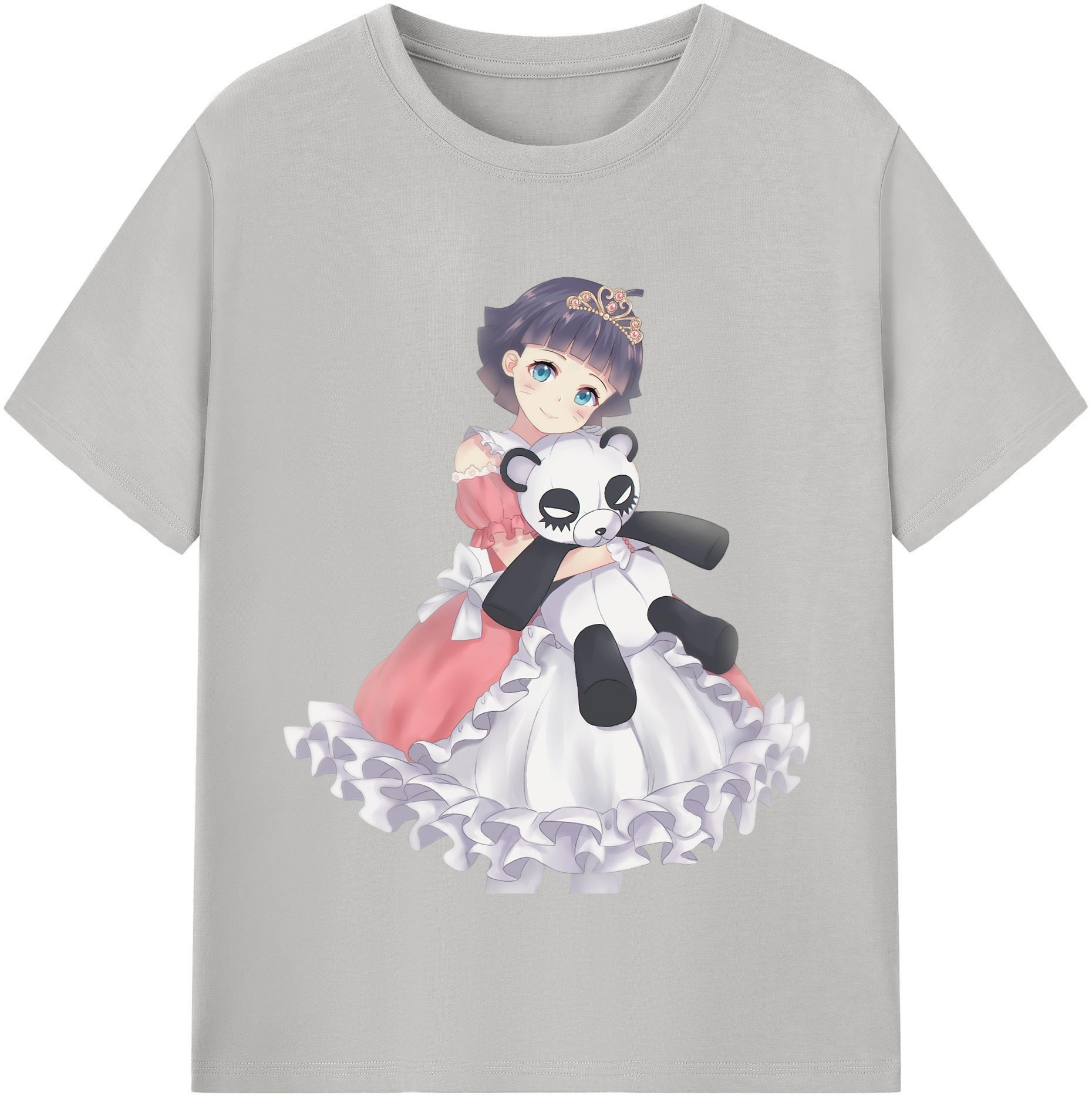 （画像用） NARUTO -ナルト- うずまき ヒマワリ Uzumaki Himawari レディースカジュアルプリントTシャツ（綿100％）
