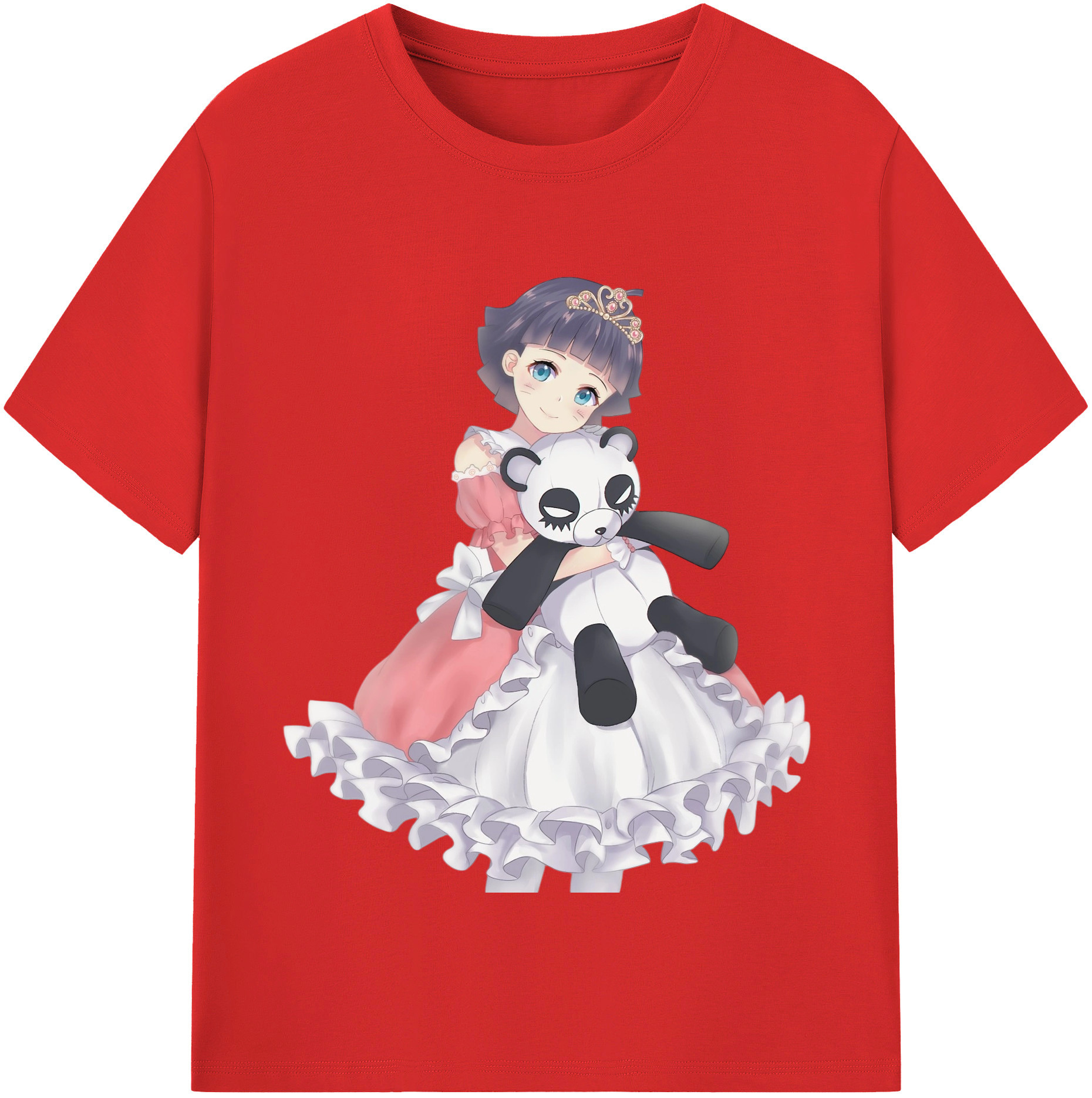 （画像用） NARUTO -ナルト- うずまき ヒマワリ Uzumaki Himawari レディースカジュアルプリントTシャツ（綿100％）