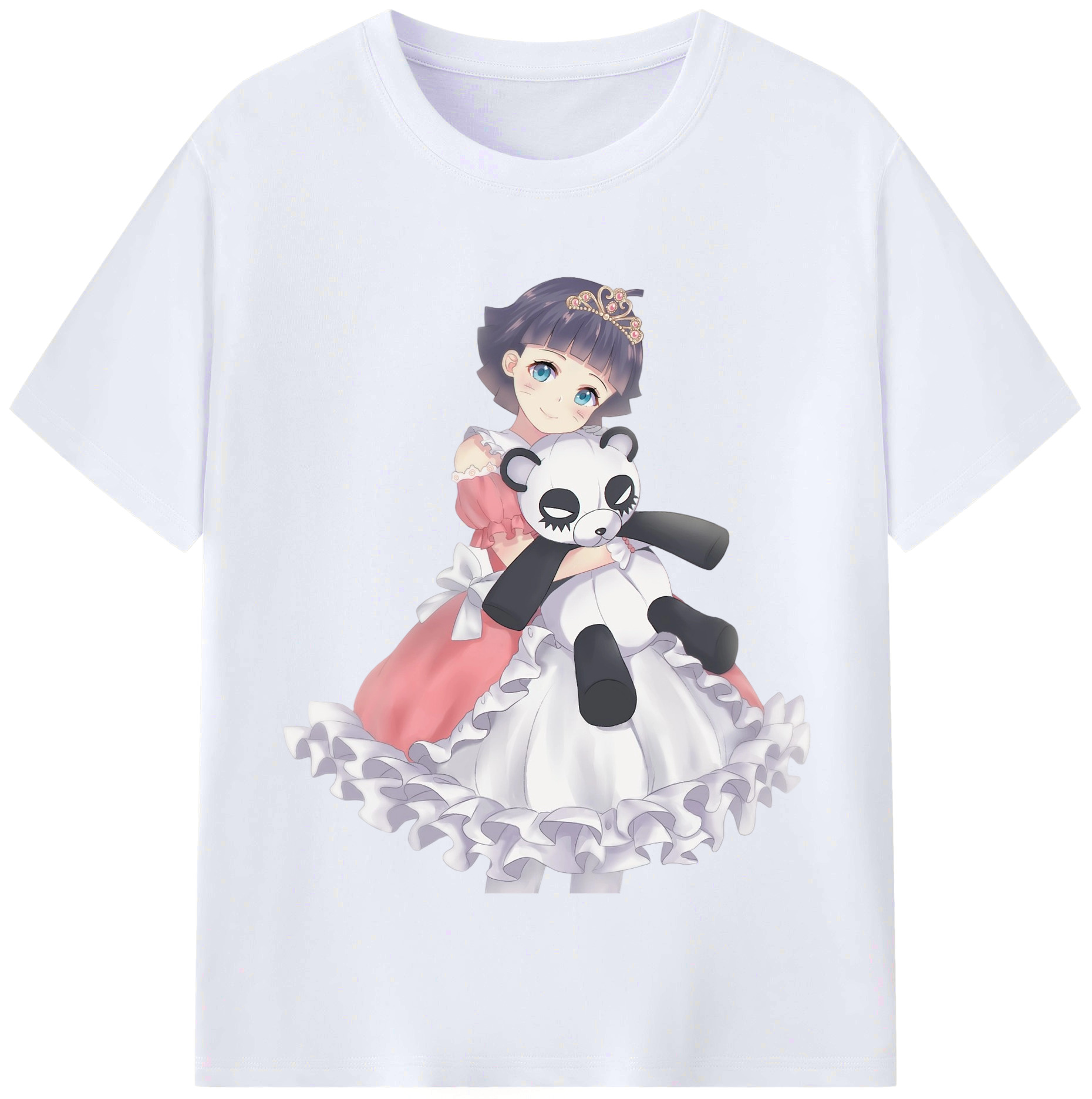 （画像用） NARUTO -ナルト- うずまき ヒマワリ Uzumaki Himawari レディースカジュアルプリントTシャツ（綿100％）