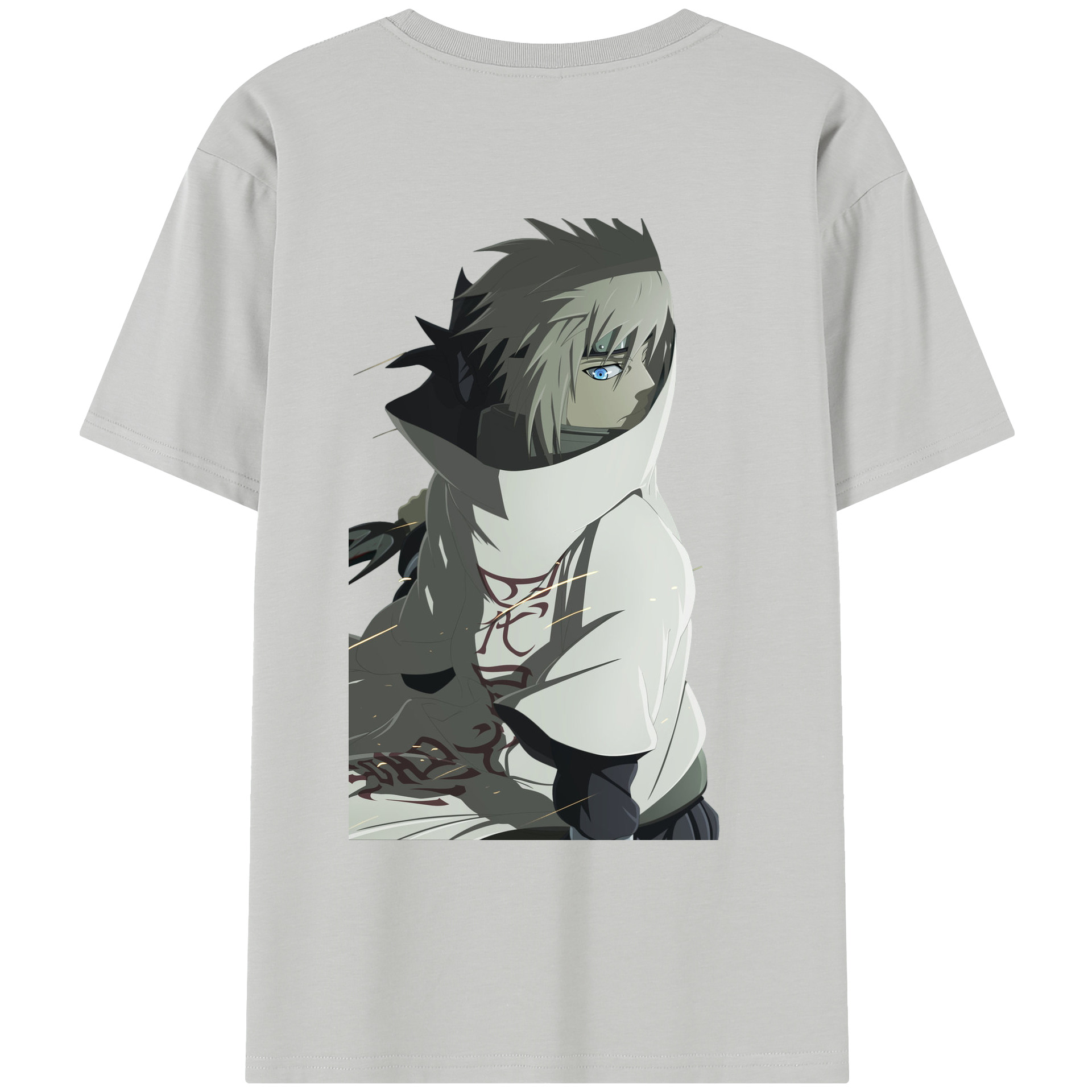 （画像用） NARUTO -ナルト- 波風 ミナト Namikaze Minato レディース半袖Tシャツ(バックプリント)