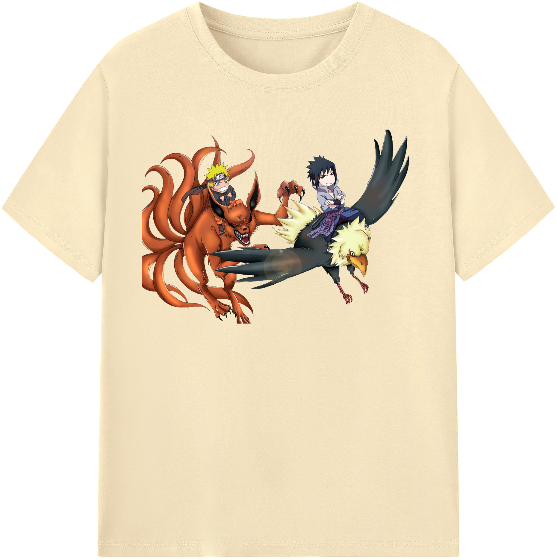 （画像用） NARUTO -ナルト- うずまき ナルト Uzumaki Naruto 綿100％半袖Tシャツ（フロントプリント）