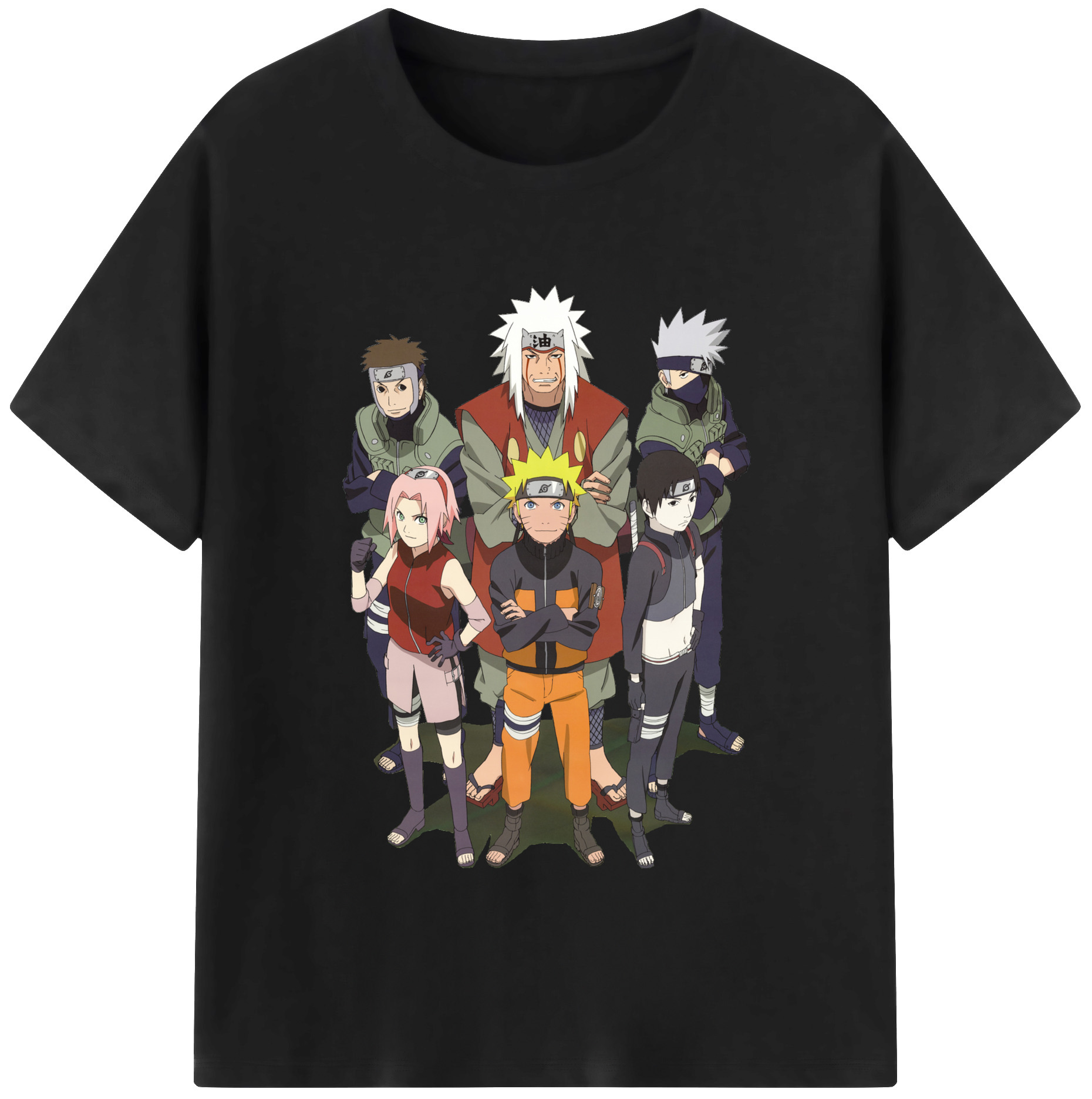 （画像用） NARUTO -ナルト- うずまき ナルト Uzumaki Naruto 綿100％半袖Tシャツ（フロントプリント）