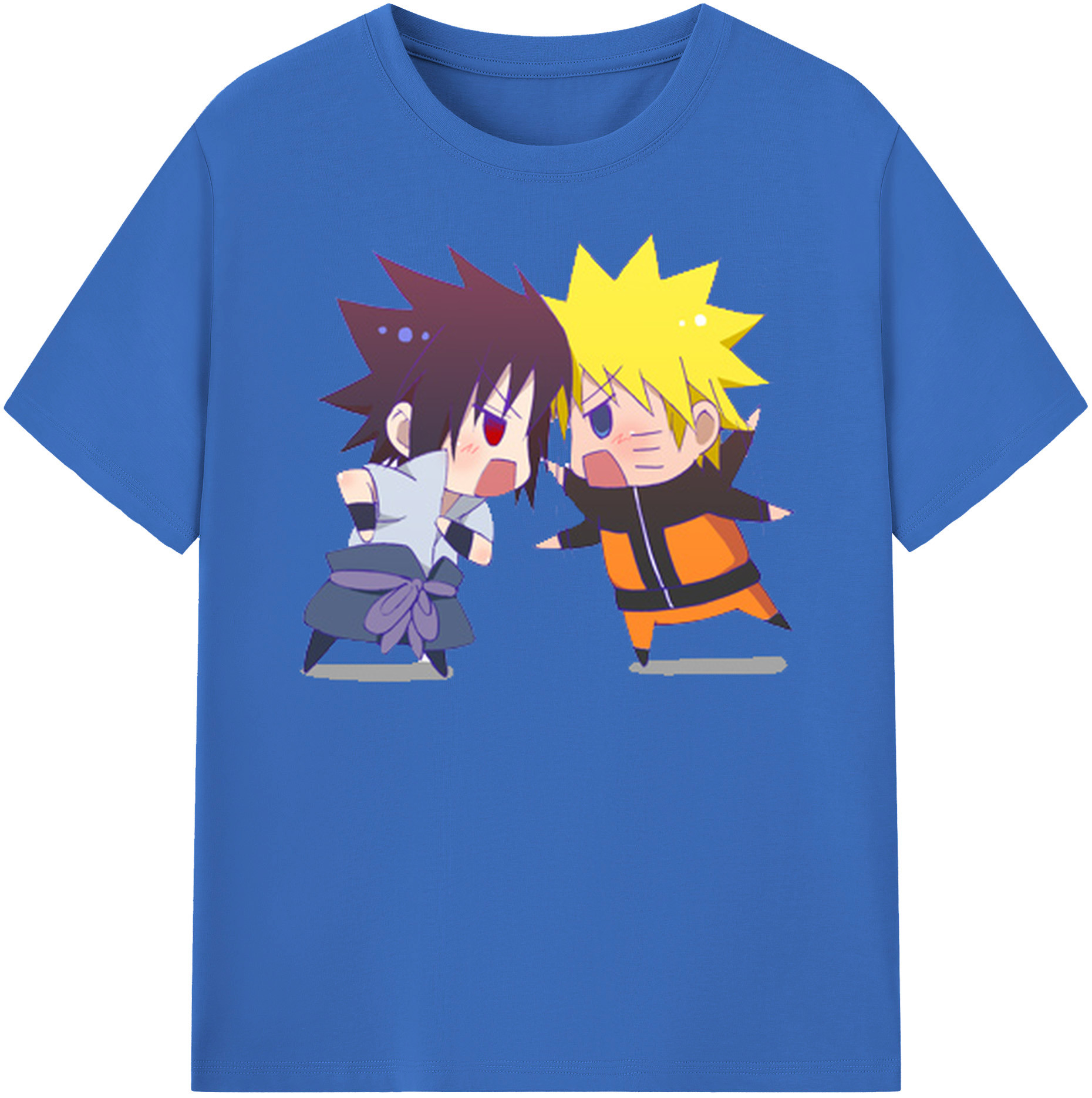 （画像用） NARUTO -ナルト- うずまき ナルト Uzumaki Naruto 綿100％半袖Tシャツ（フロントプリント）