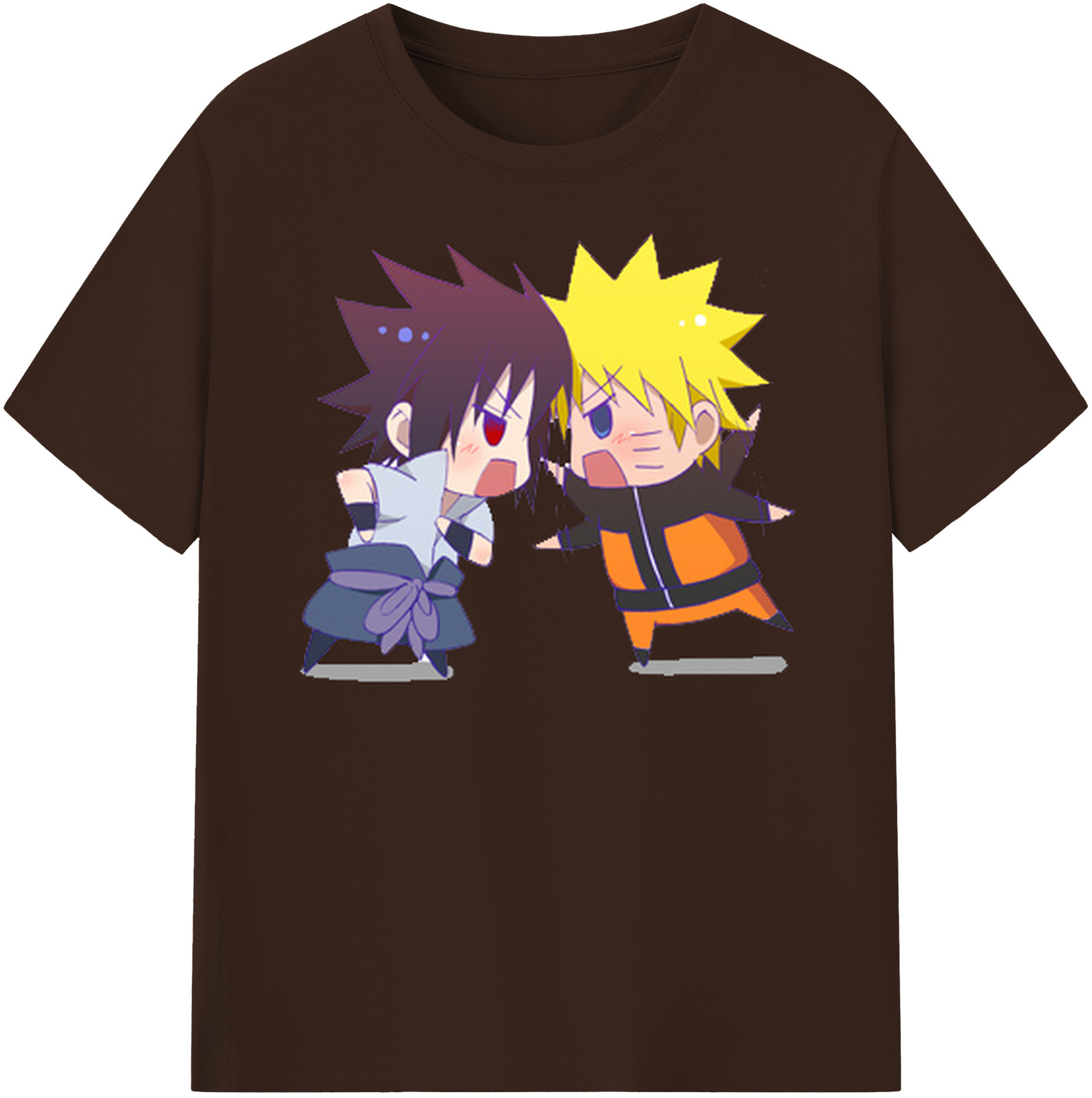 （画像用） NARUTO -ナルト- うずまき ナルト Uzumaki Naruto 綿100％半袖Tシャツ（フロントプリント）