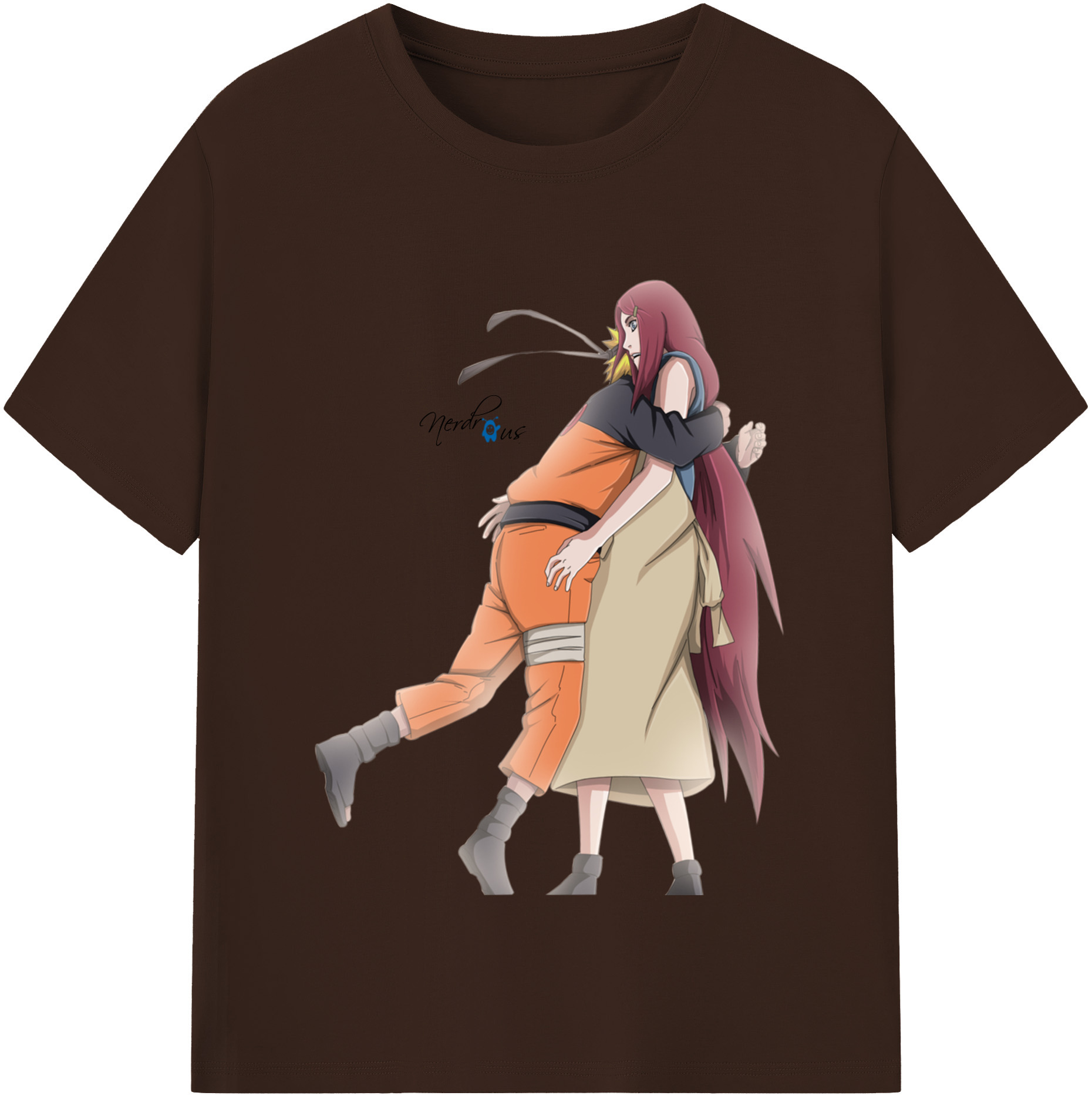 （画像用） NARUTO -ナルト- うずまき ナルト Uzumaki Naruto 綿100％半袖Tシャツ（フロントプリント）