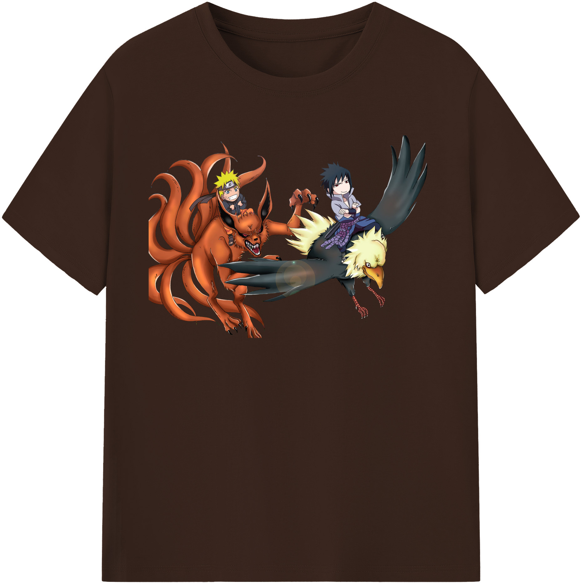 （画像用） NARUTO -ナルト- うずまき ナルト Uzumaki Naruto 綿100％半袖Tシャツ（フロントプリント）