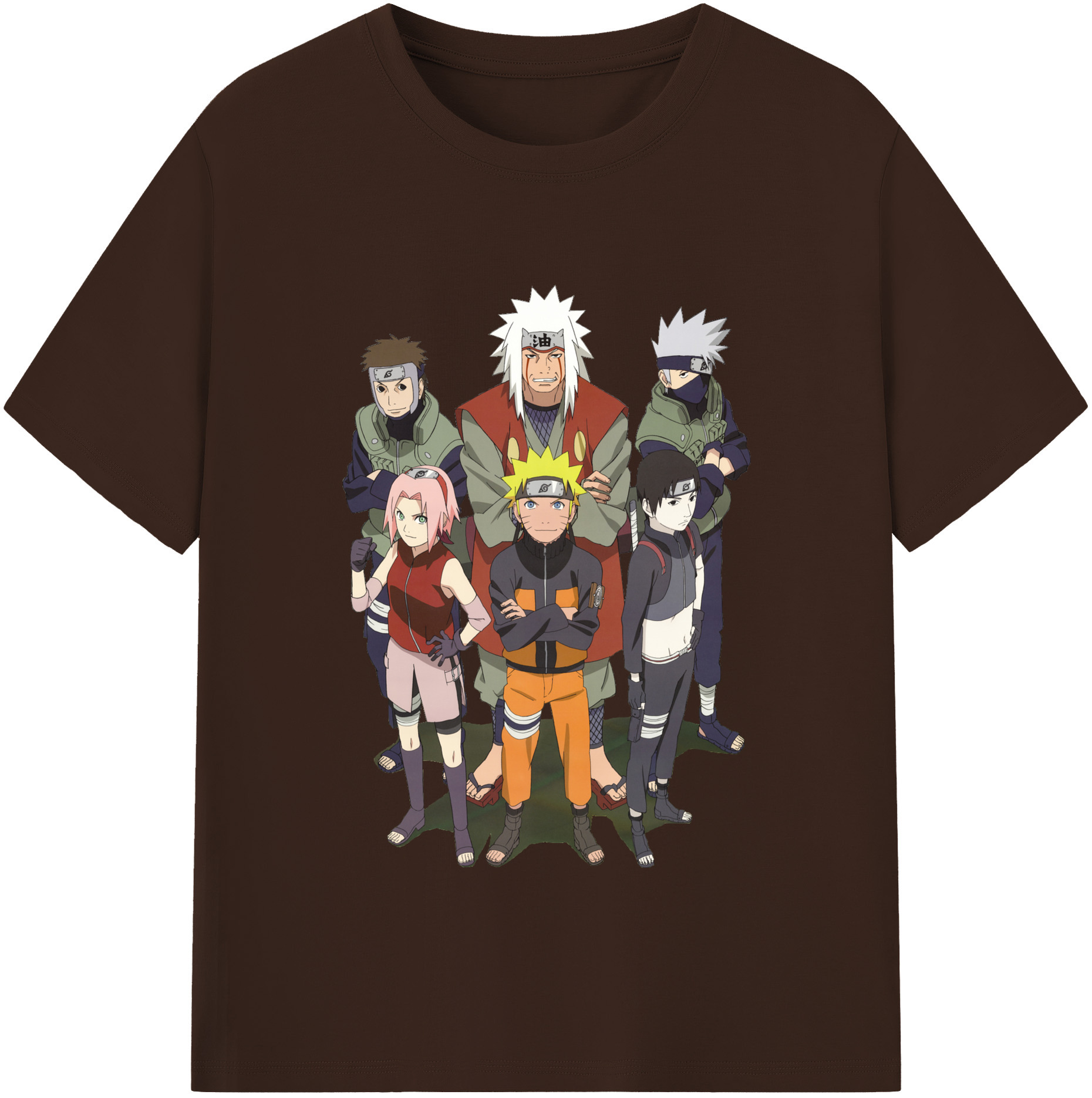 （画像用） NARUTO -ナルト- うずまき ナルト Uzumaki Naruto 綿100％半袖Tシャツ（フロントプリント）