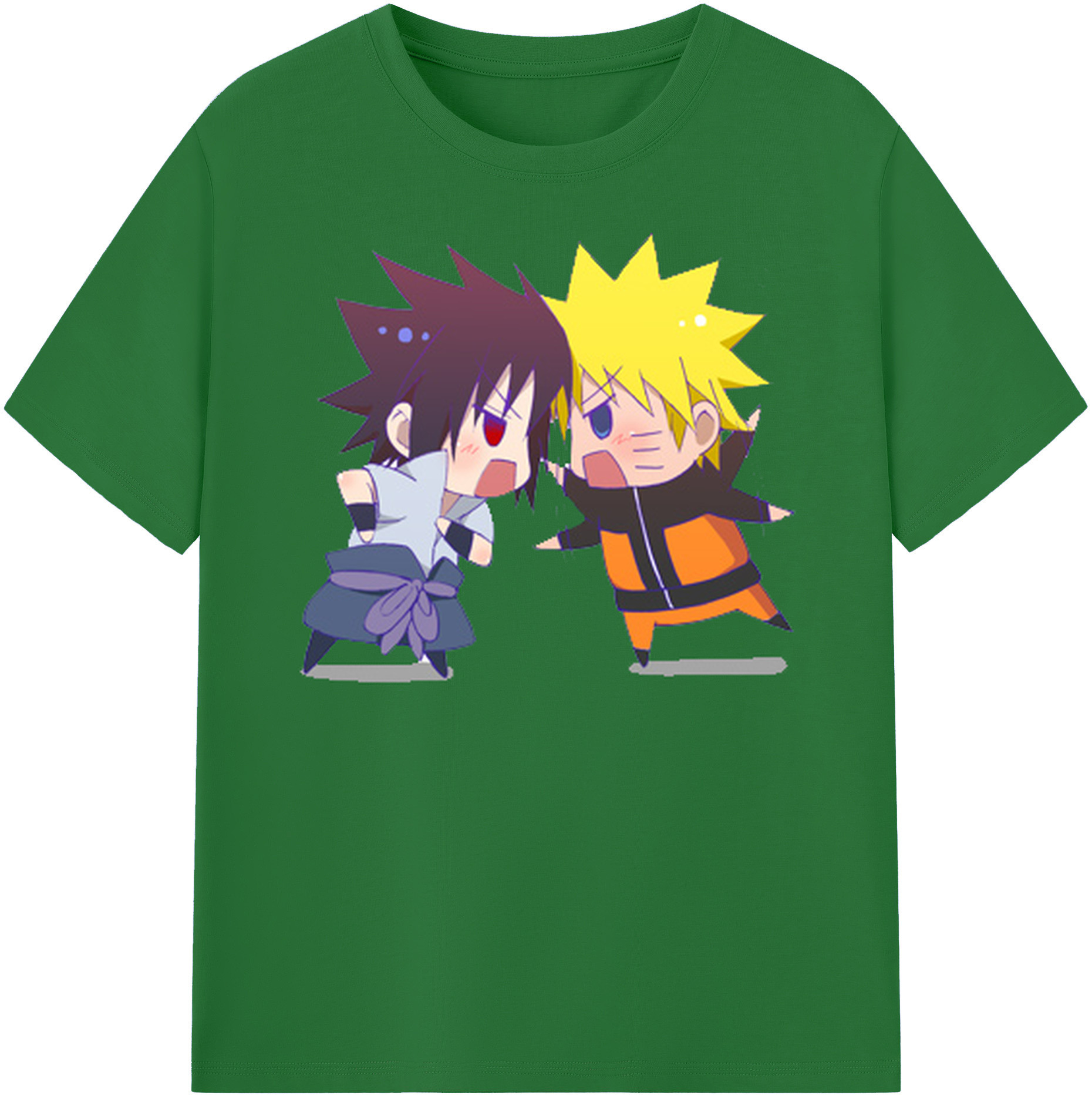 （画像用） NARUTO -ナルト- うずまき ナルト Uzumaki Naruto 綿100％半袖Tシャツ（フロントプリント）