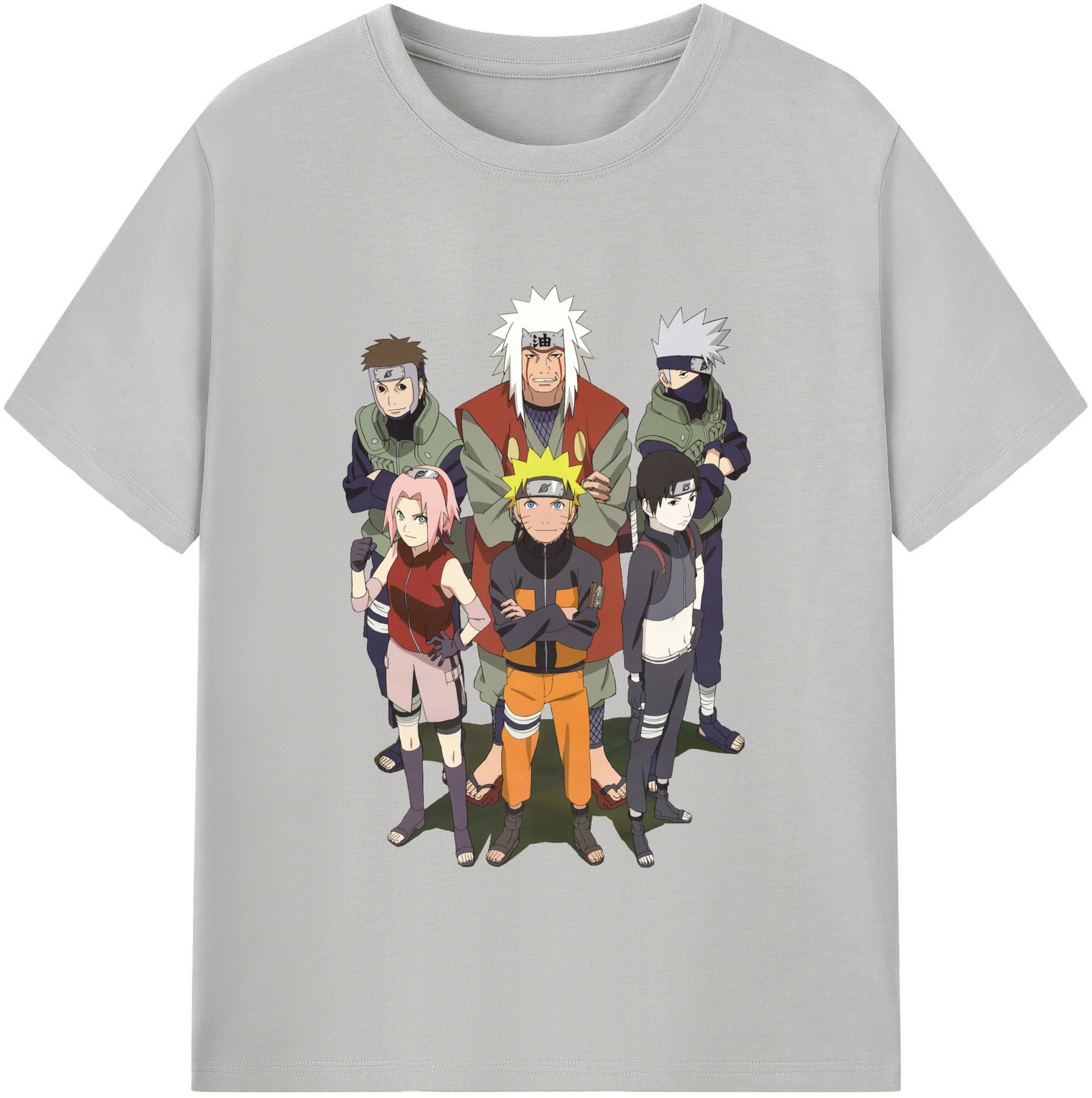 （画像用） NARUTO -ナルト- うずまき ナルト Uzumaki Naruto 綿100％半袖Tシャツ（フロントプリント）