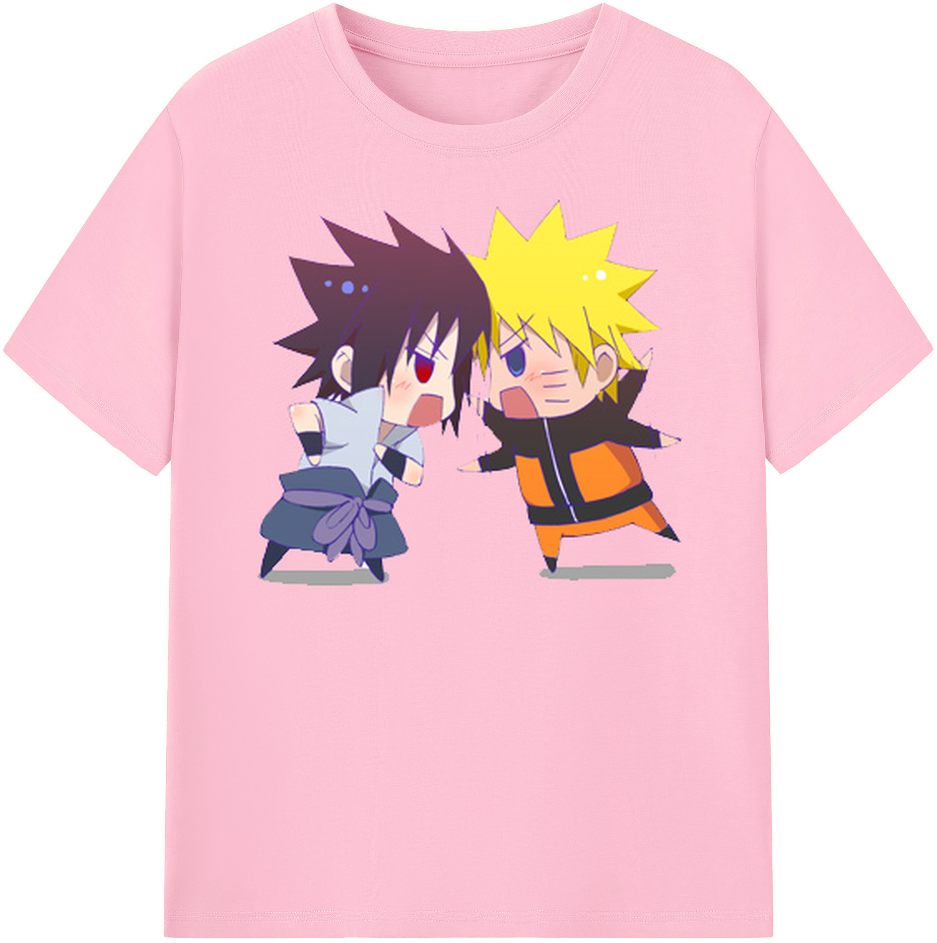 （画像用） NARUTO -ナルト- うずまき ナルト Uzumaki Naruto 綿100％半袖Tシャツ（フロントプリント）
